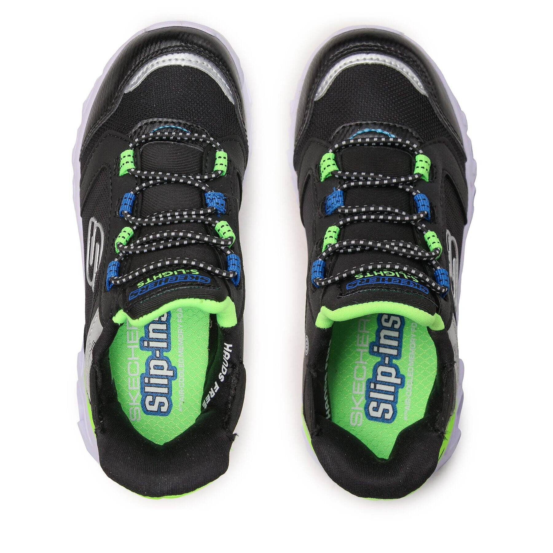 Skechers Сникърси Odelux 403843L/BKLM Черен - Pepit.bg