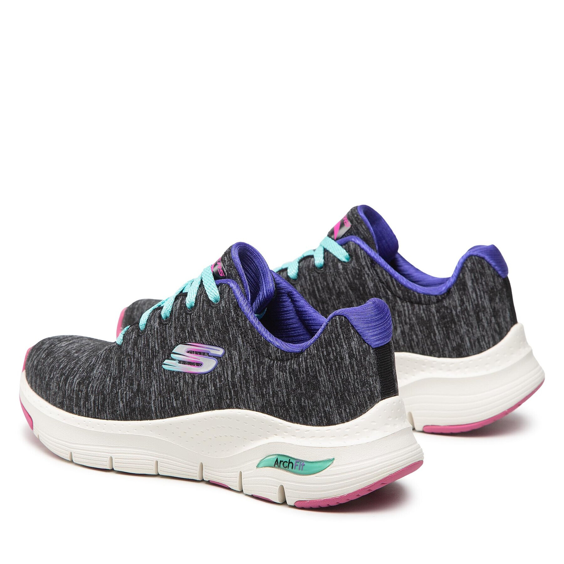 Skechers Сникърси Pillow Walker 149165/BKMT Сив - Pepit.bg