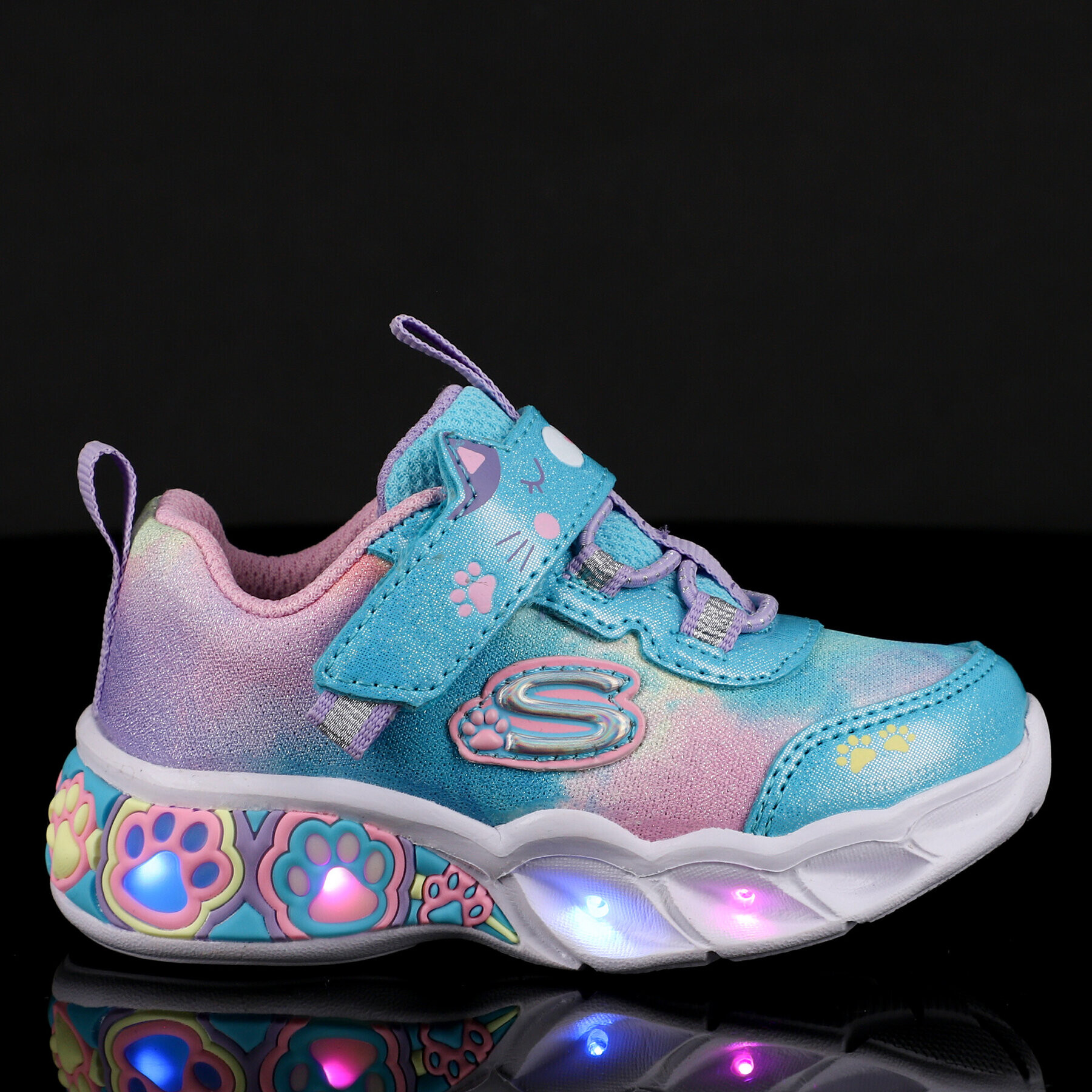 Skechers Сникърси Pretty Paws 300100N/TQMT Син - Pepit.bg