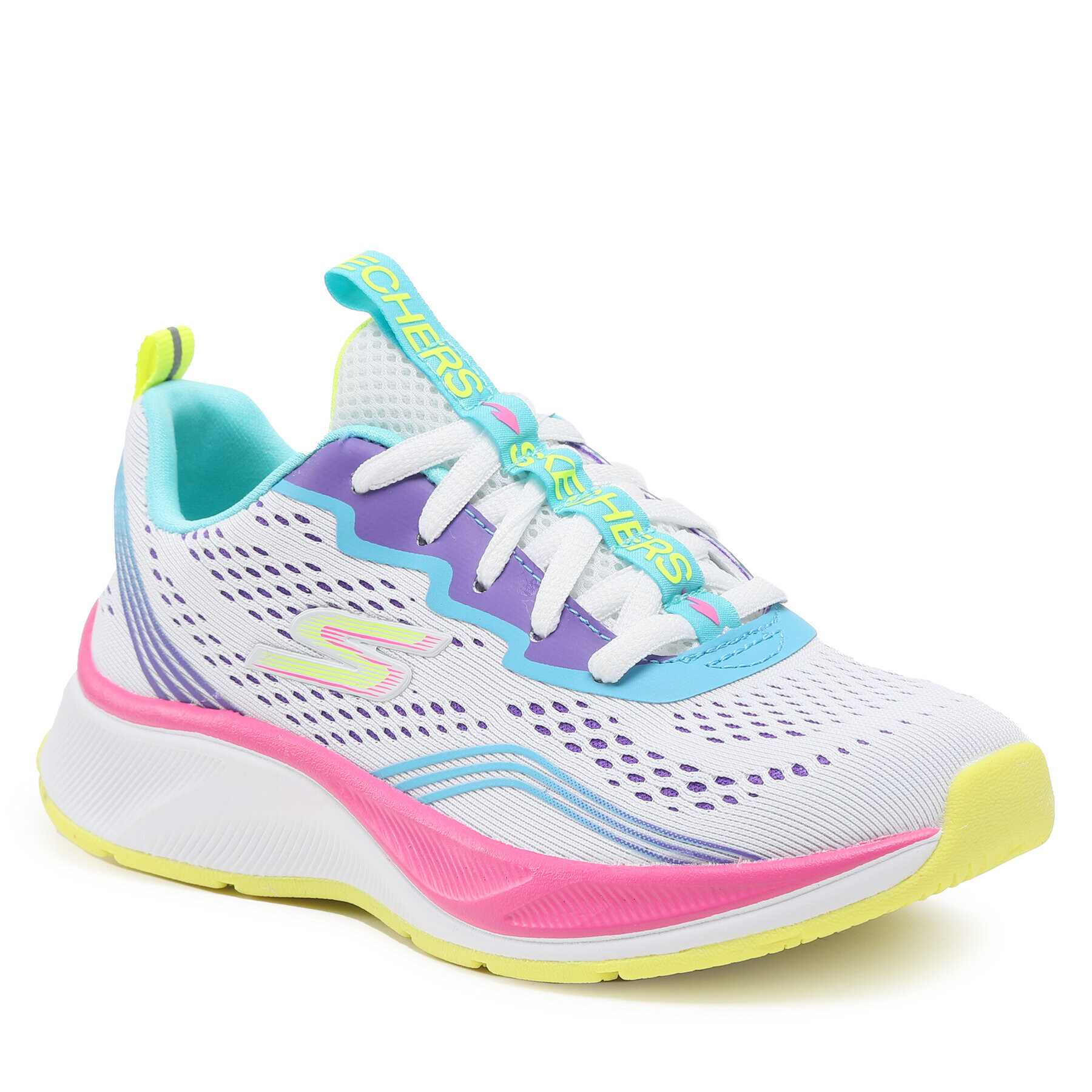 Skechers Сникърси Radiant Squad 303651L/WMLT Бял - Pepit.bg