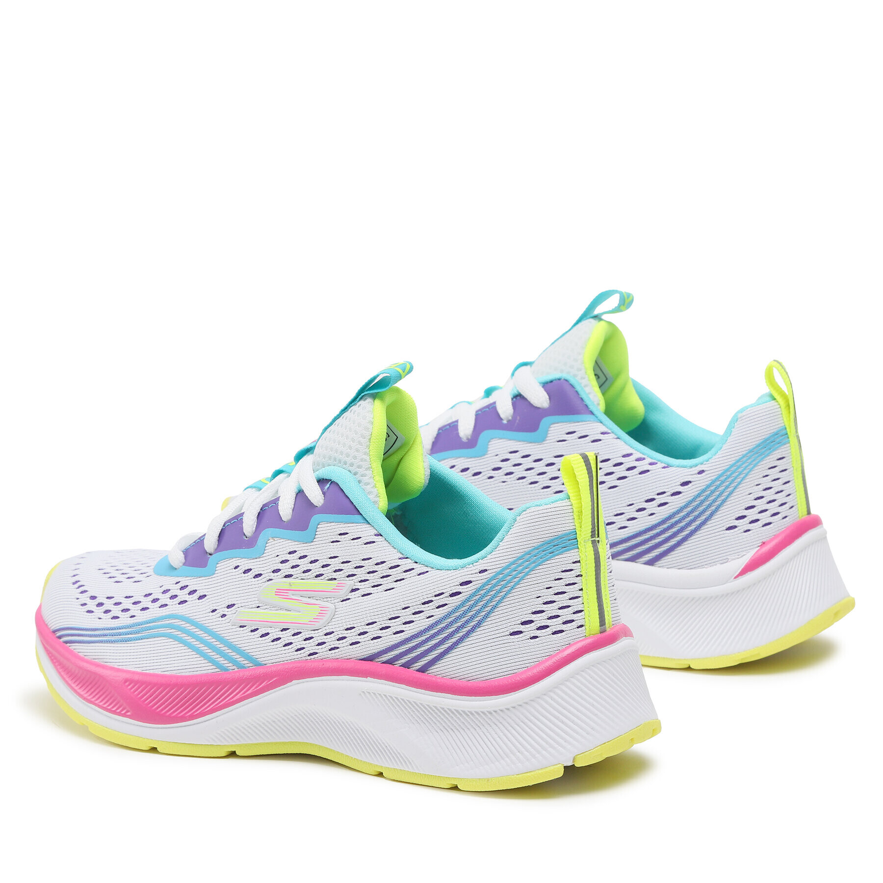 Skechers Сникърси Radiant Squad 303651L/WMLT Бял - Pepit.bg