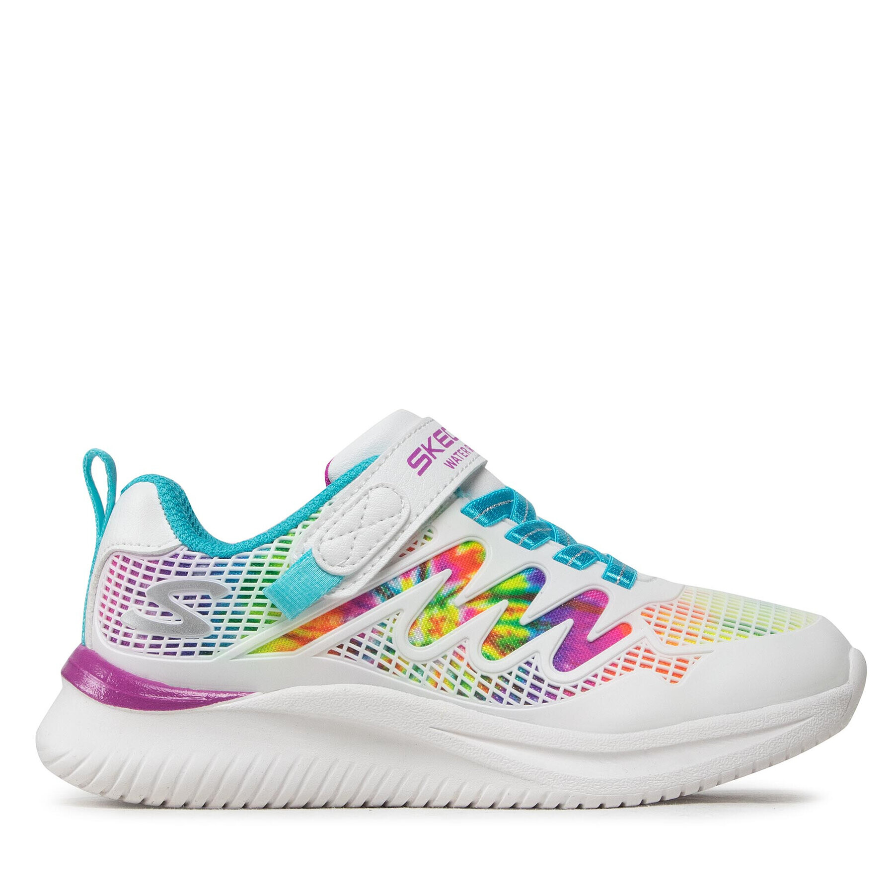 Skechers Сникърси Radiant Swirl 302434L/WMLT Бял - Pepit.bg