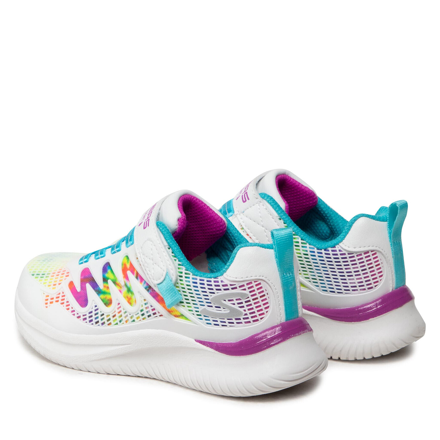 Skechers Сникърси Radiant Swirl 302434L/WMLT Бял - Pepit.bg