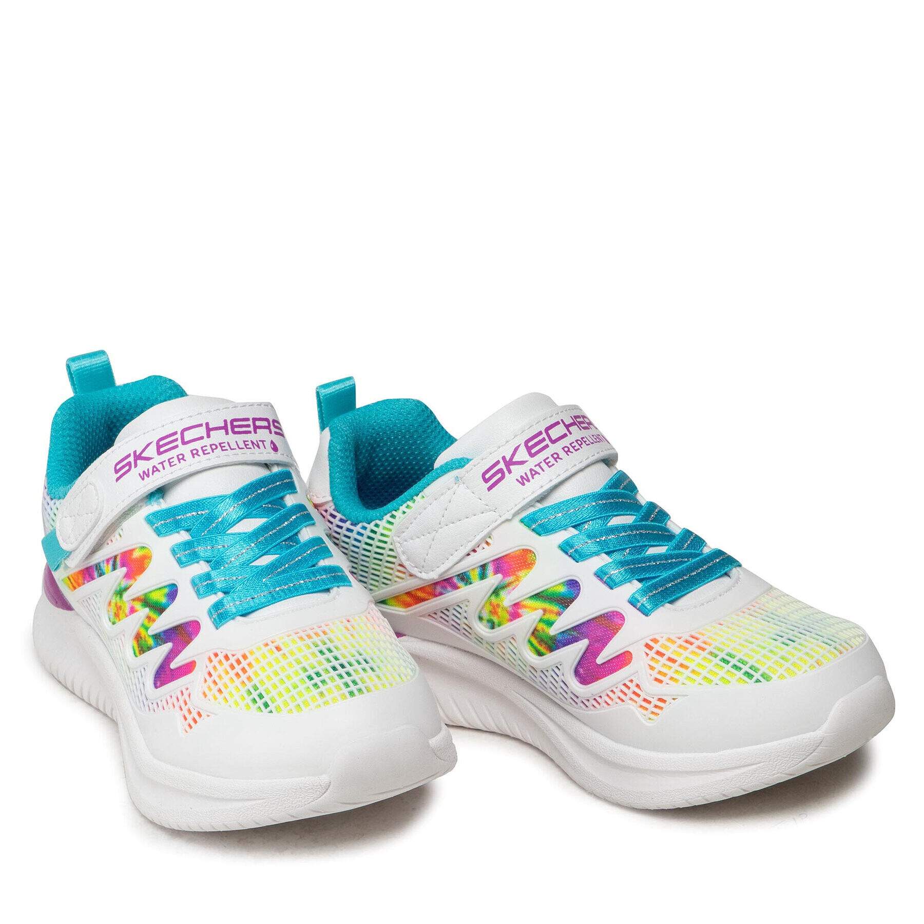 Skechers Сникърси Radiant Swirl 302434L/WMLT Бял - Pepit.bg