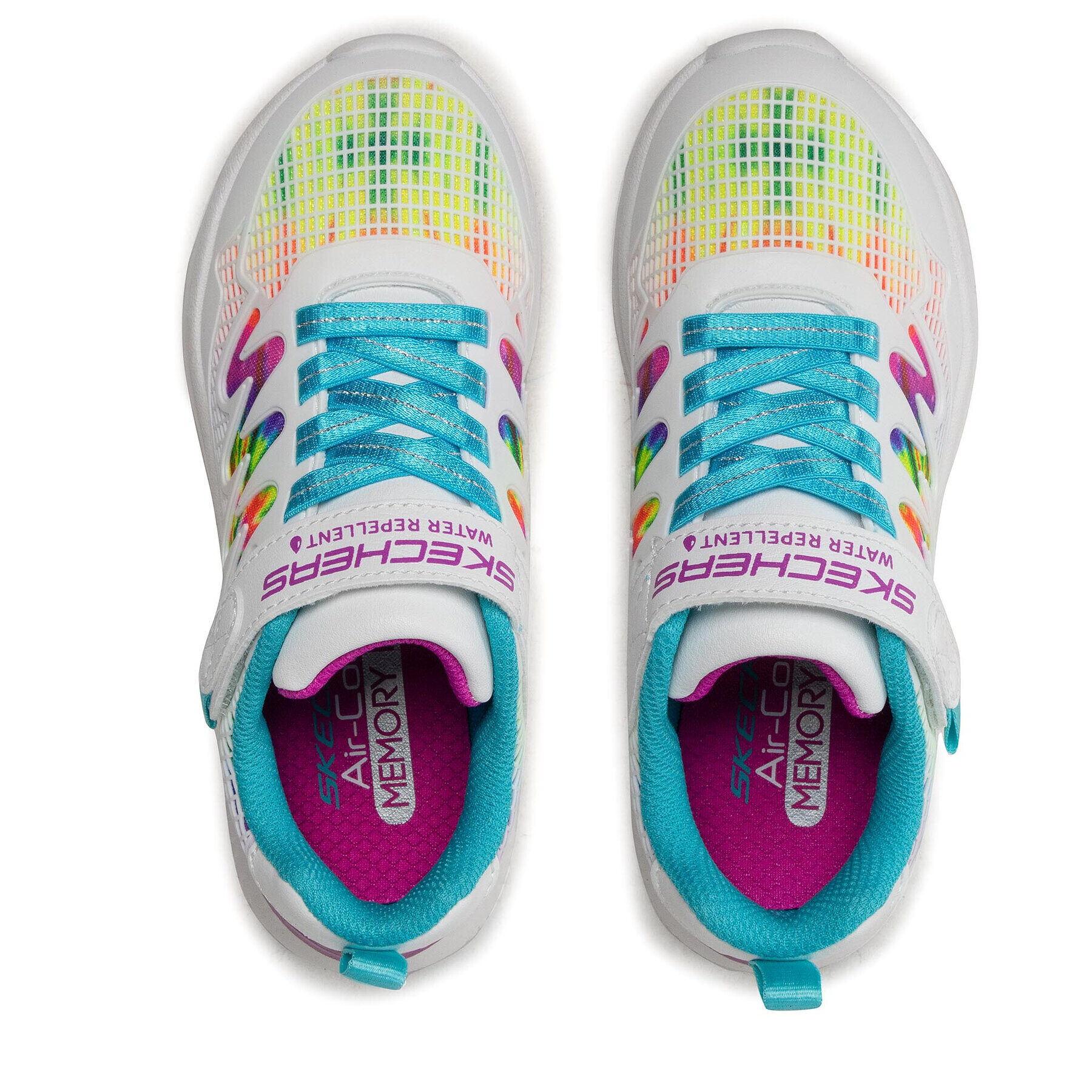 Skechers Сникърси Radiant Swirl 302434L/WMLT Бял - Pepit.bg