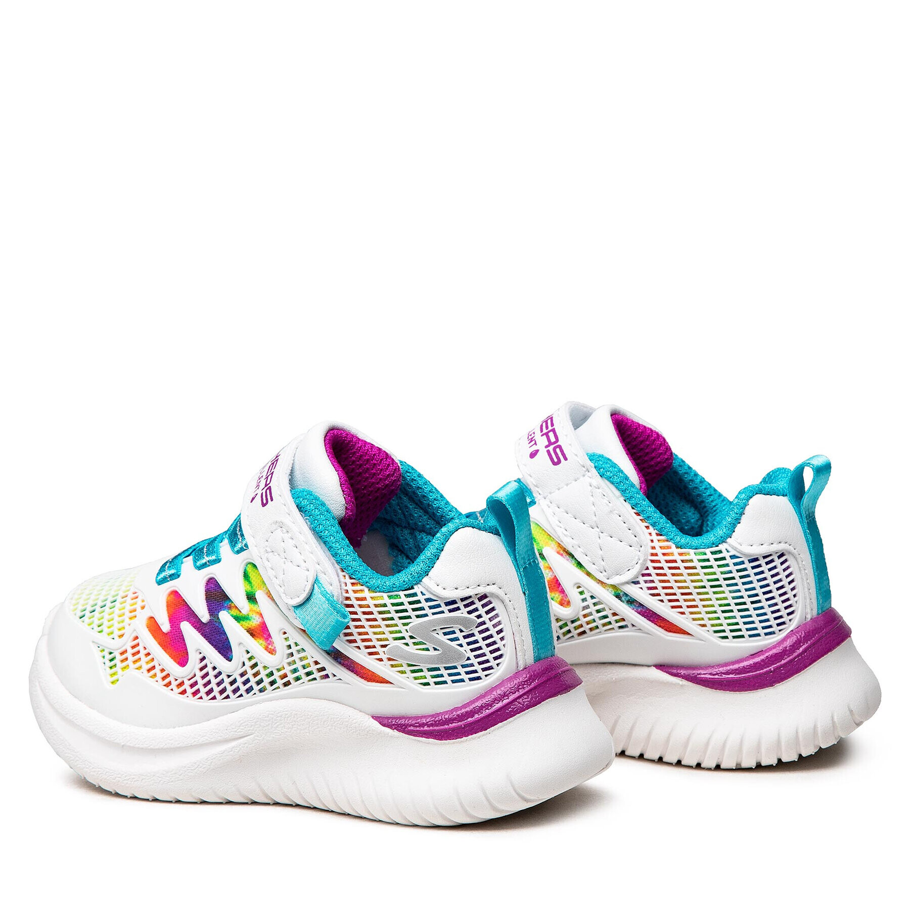 Skechers Сникърси Radiant Swirl 302434N/WMLT Бял - Pepit.bg