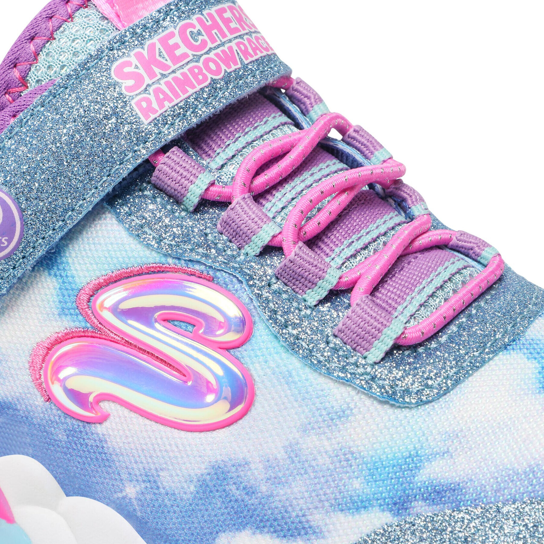 Skechers Сникърси Rainbow Racer 302300L/BLU Син - Pepit.bg