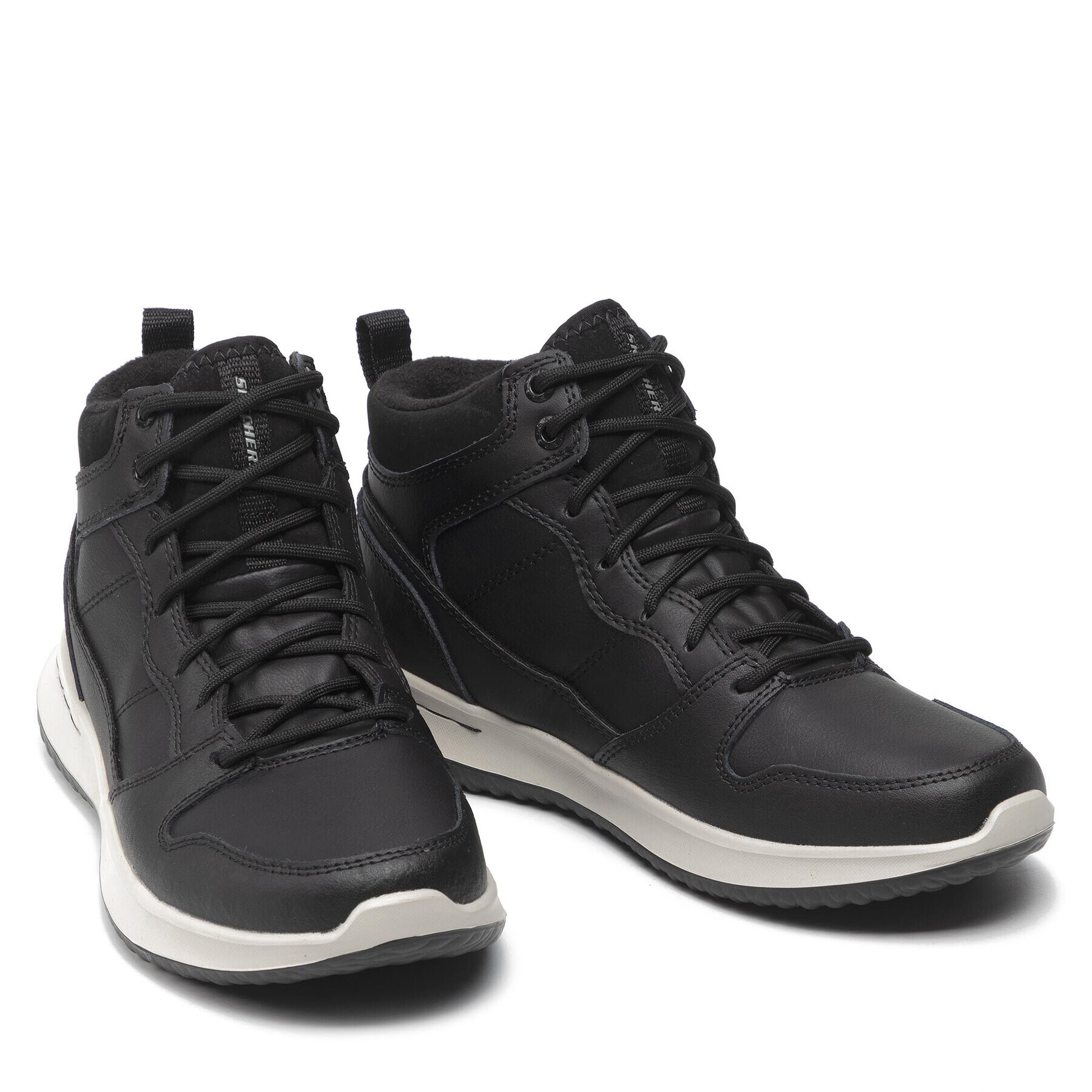 Skechers Сникърси Ralcon 210229/BLK Черен - Pepit.bg