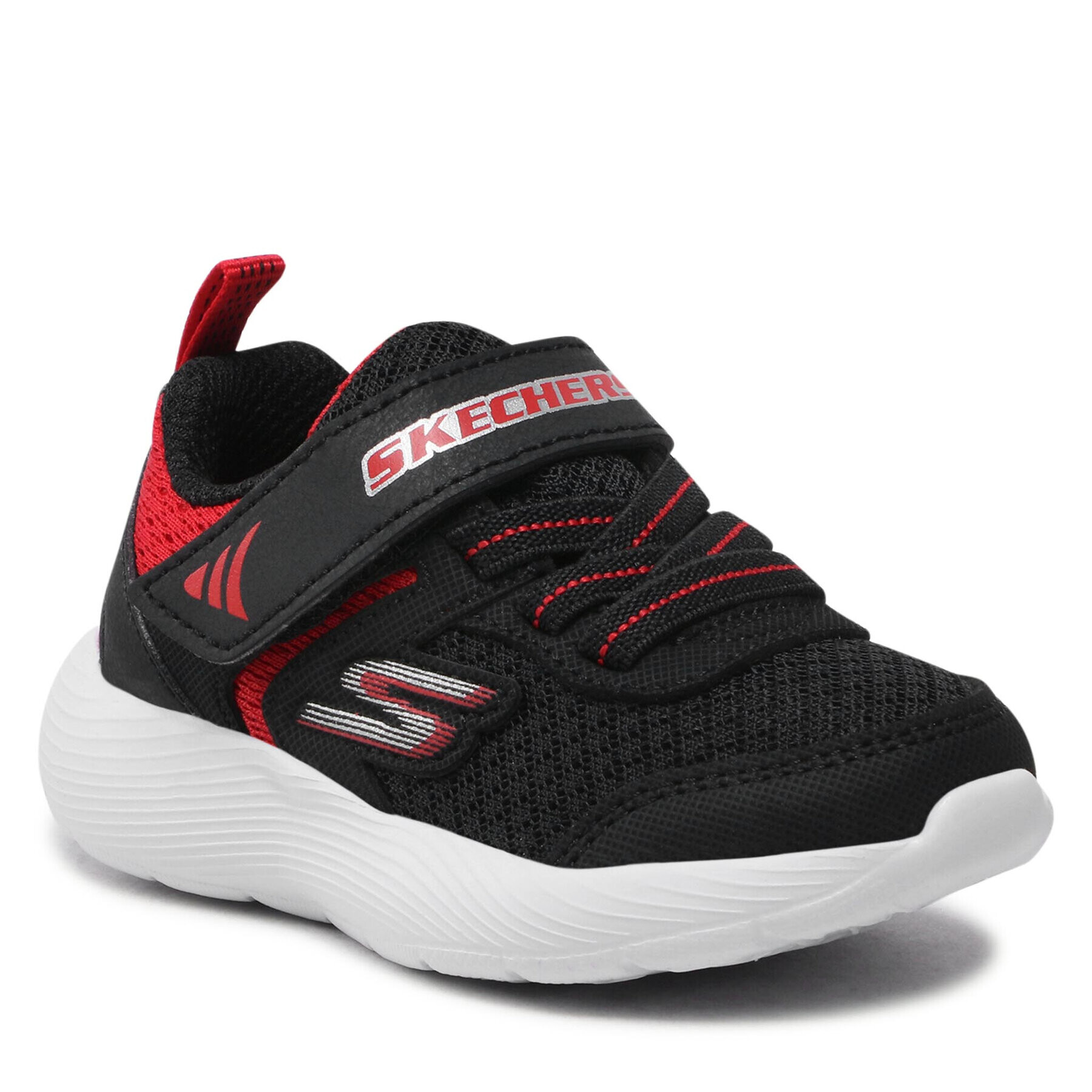Skechers Сникърси Relter 407237N/BKRD Черен - Pepit.bg
