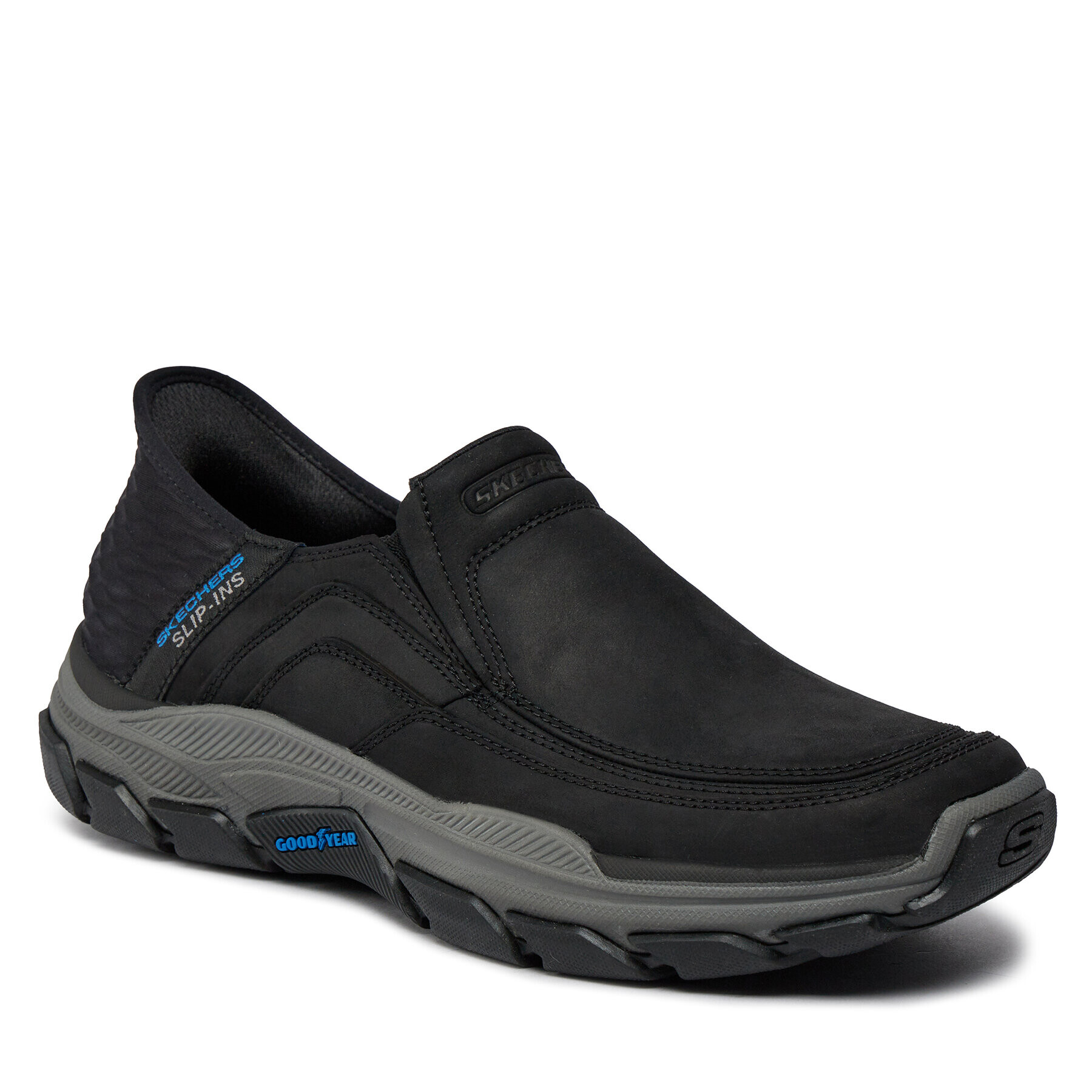 Skechers Сникърси Respected Elgin 204810/BLK Черен - Pepit.bg