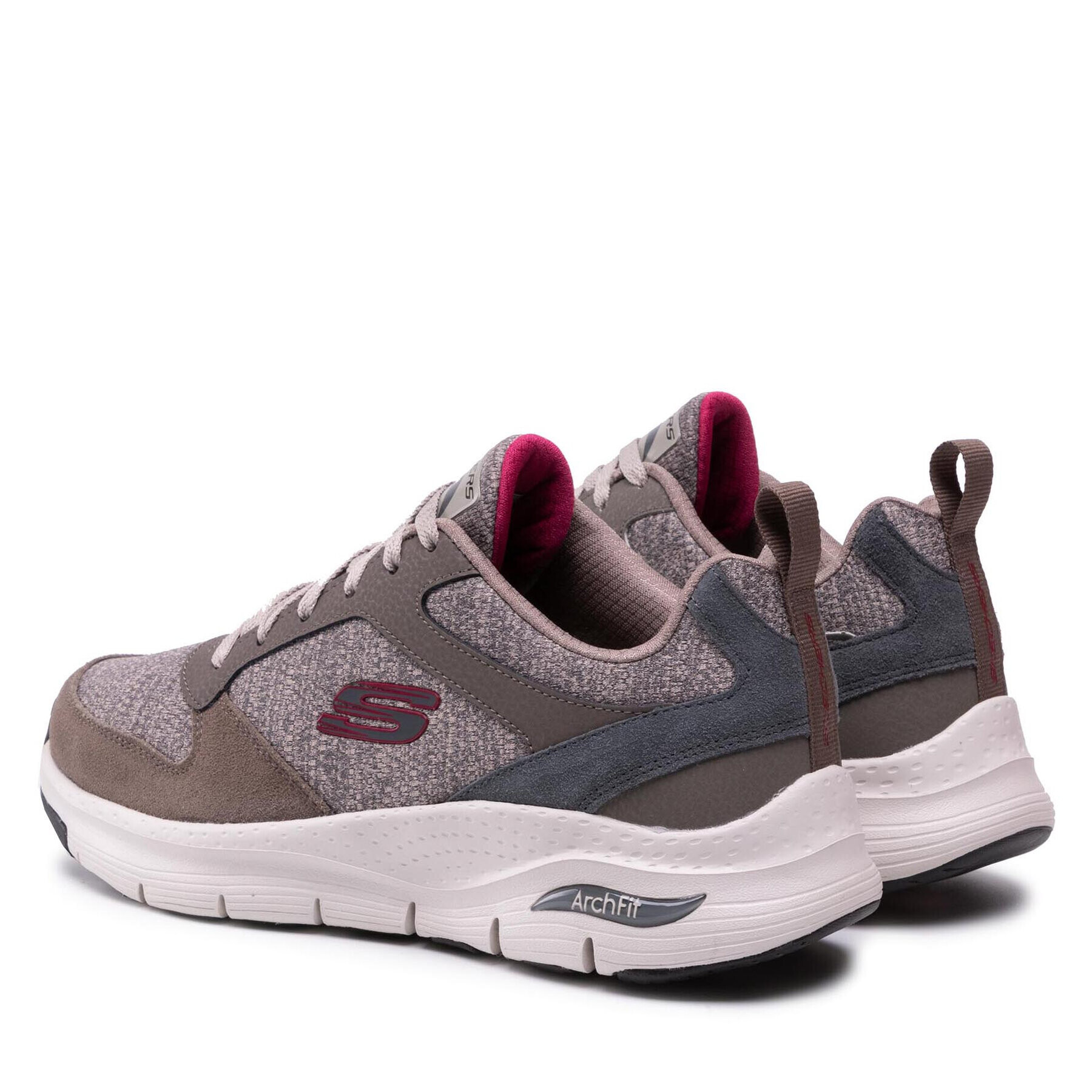 Skechers Сникърси Roykon 232205/TPMT Сив - Pepit.bg