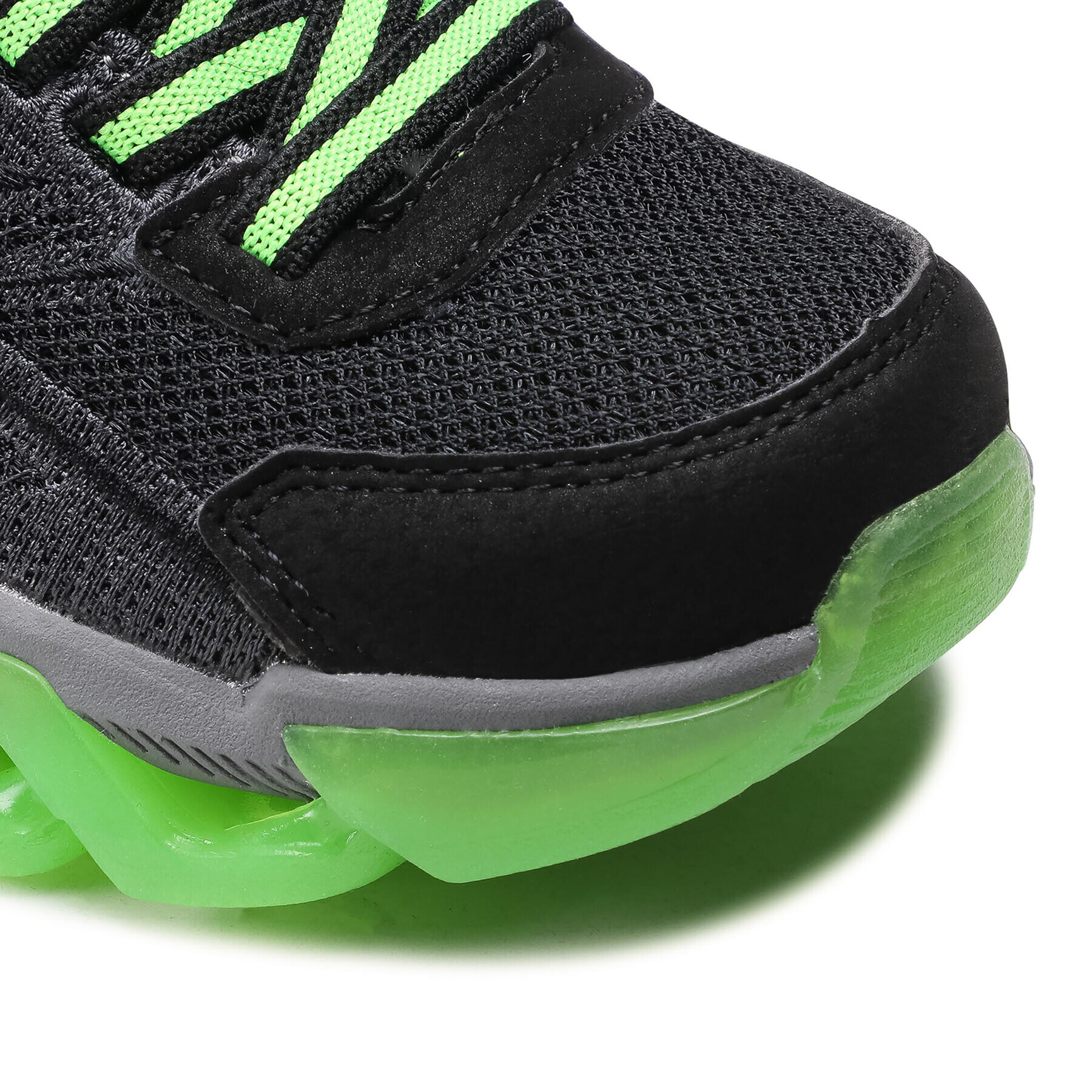 Skechers Сникърси S Lights 400130L/BKLM Черен - Pepit.bg