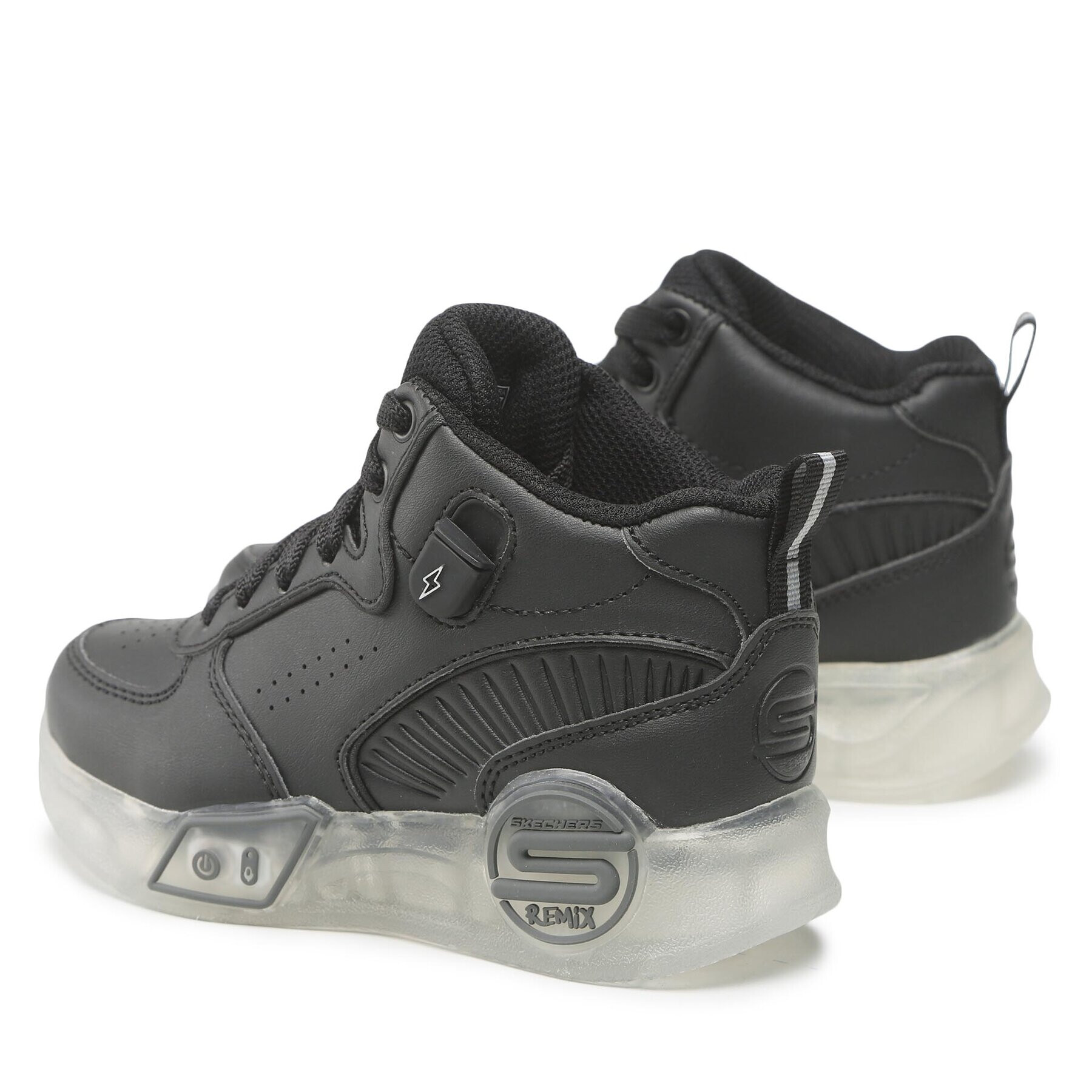 Skechers Сникърси S-Lights Remix 400620L/BLK Черен - Pepit.bg