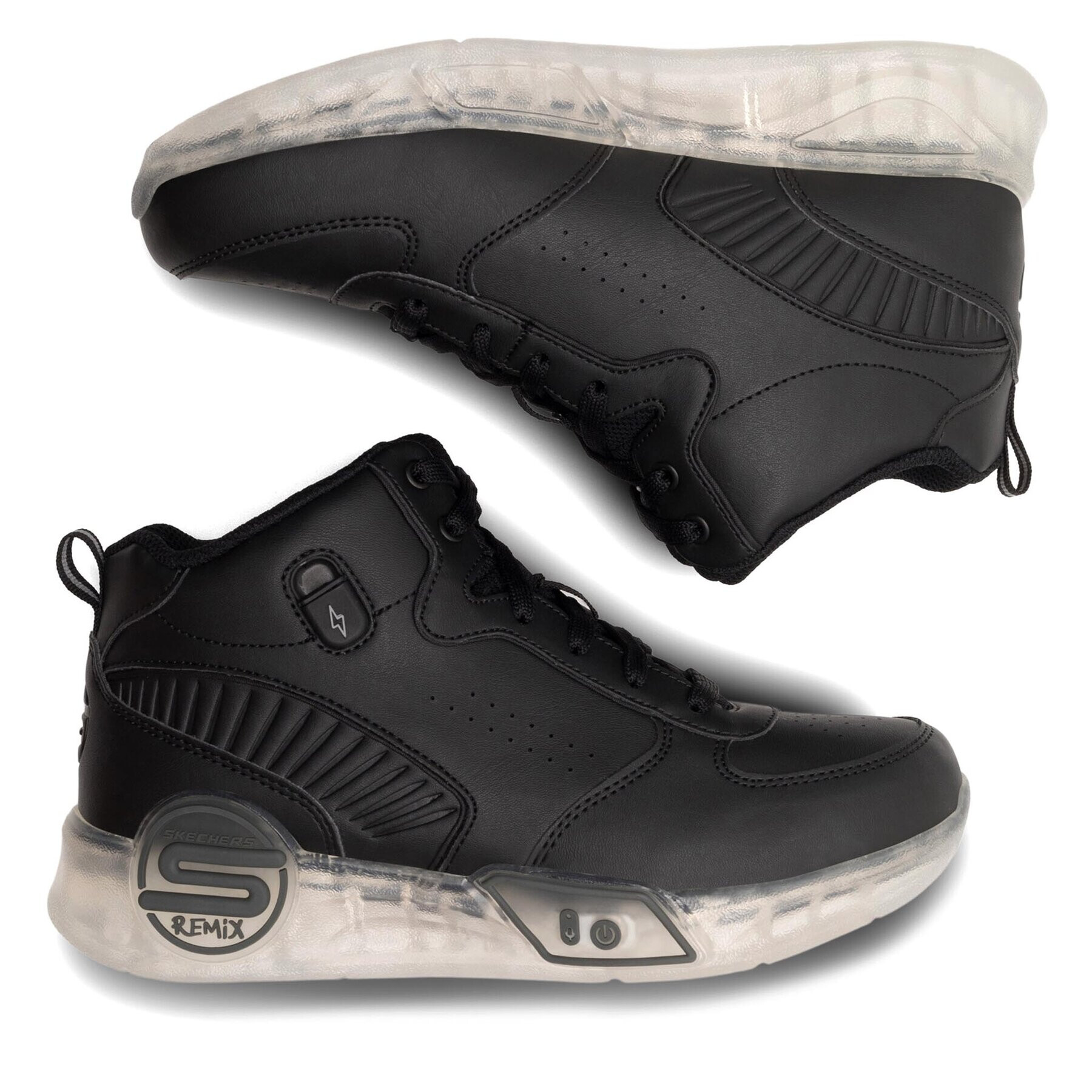 Skechers Сникърси S-LIGHTS REMIX 400620L BLK Черен - Pepit.bg