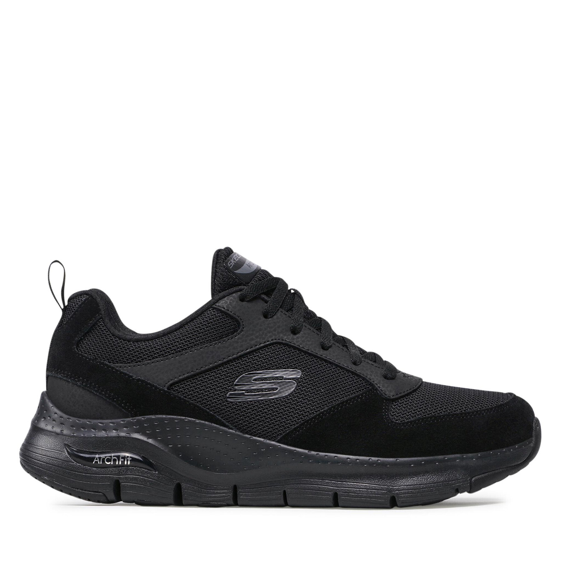 Skechers Сникърси Servitica 232101/BBK Черен - Pepit.bg