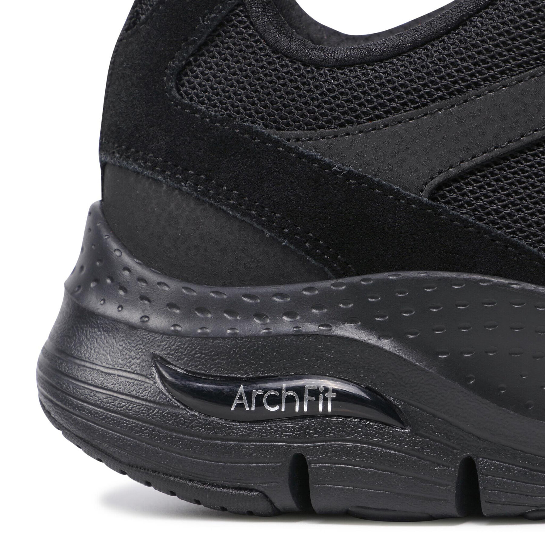 Skechers Сникърси Servitica 232101/BBK Черен - Pepit.bg