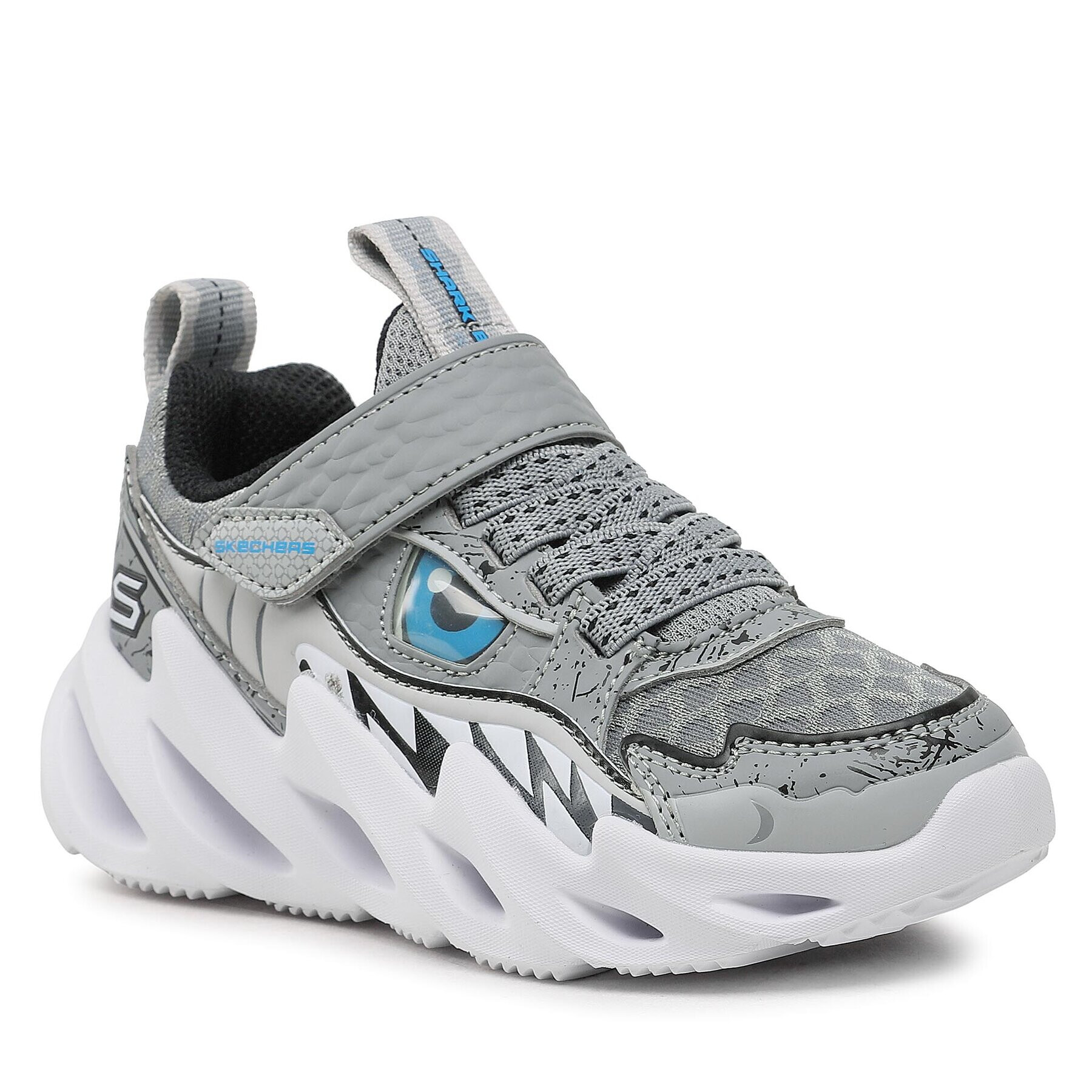 Skechers Сникърси Shark-Bots Surf Patrol 402112L/GYBK Сив - Pepit.bg