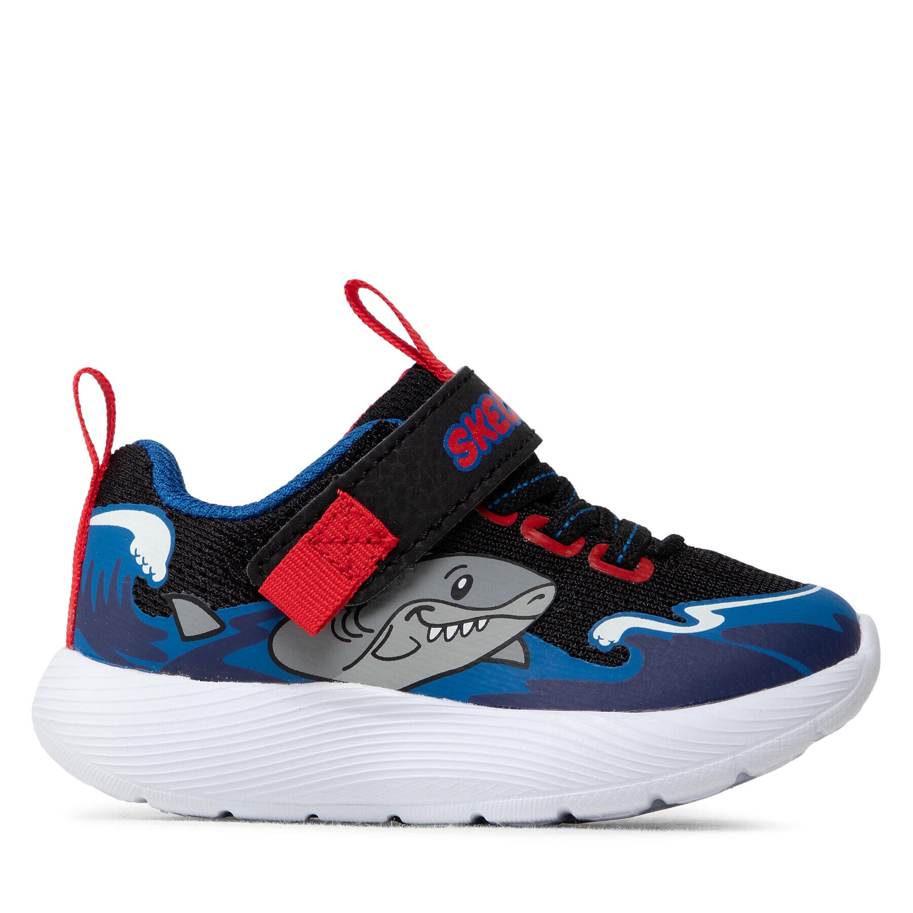 Skechers Сникърси Shark Wave 407233N/BKBL Черен - Pepit.bg