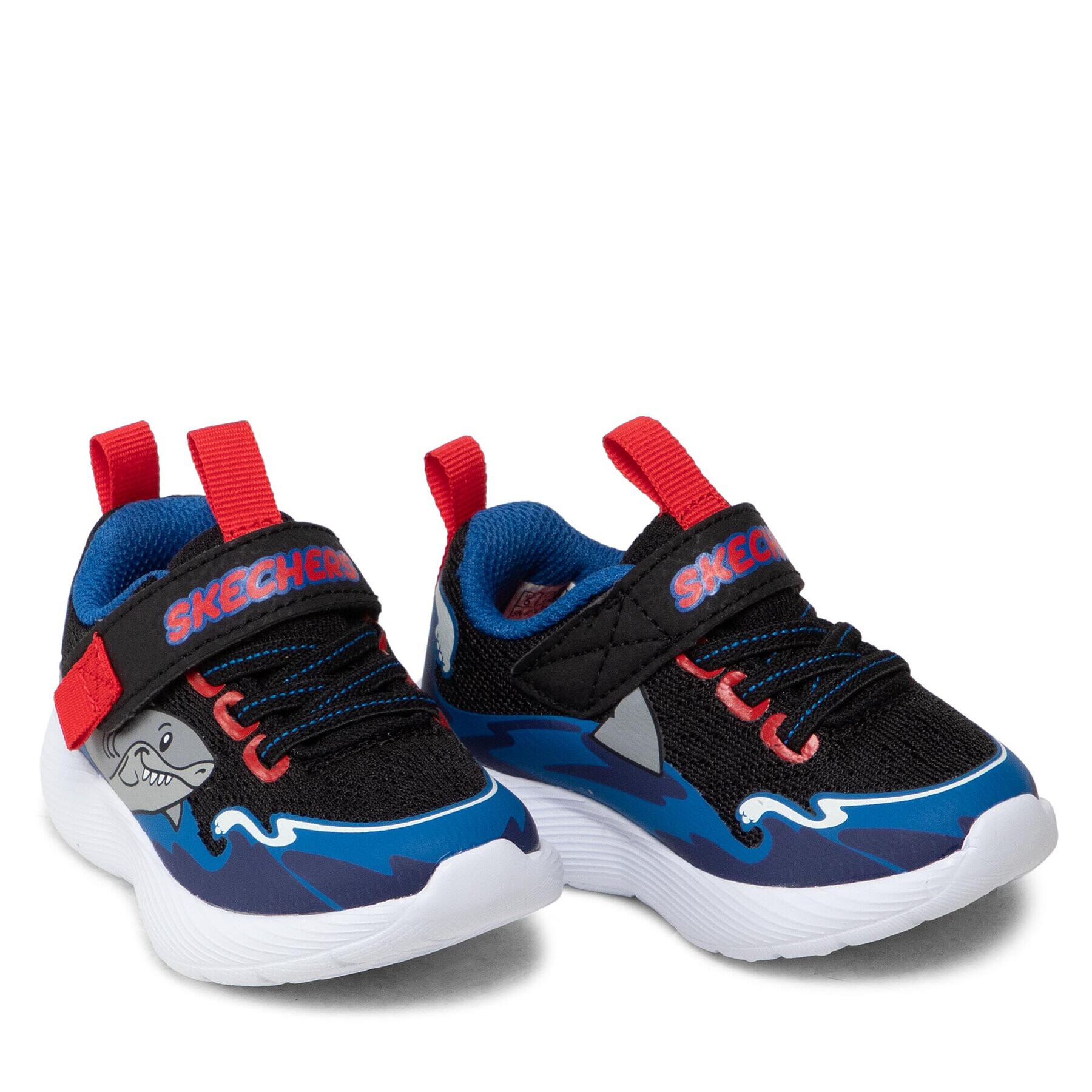Skechers Сникърси Shark Wave 407233N/BKBL Черен - Pepit.bg