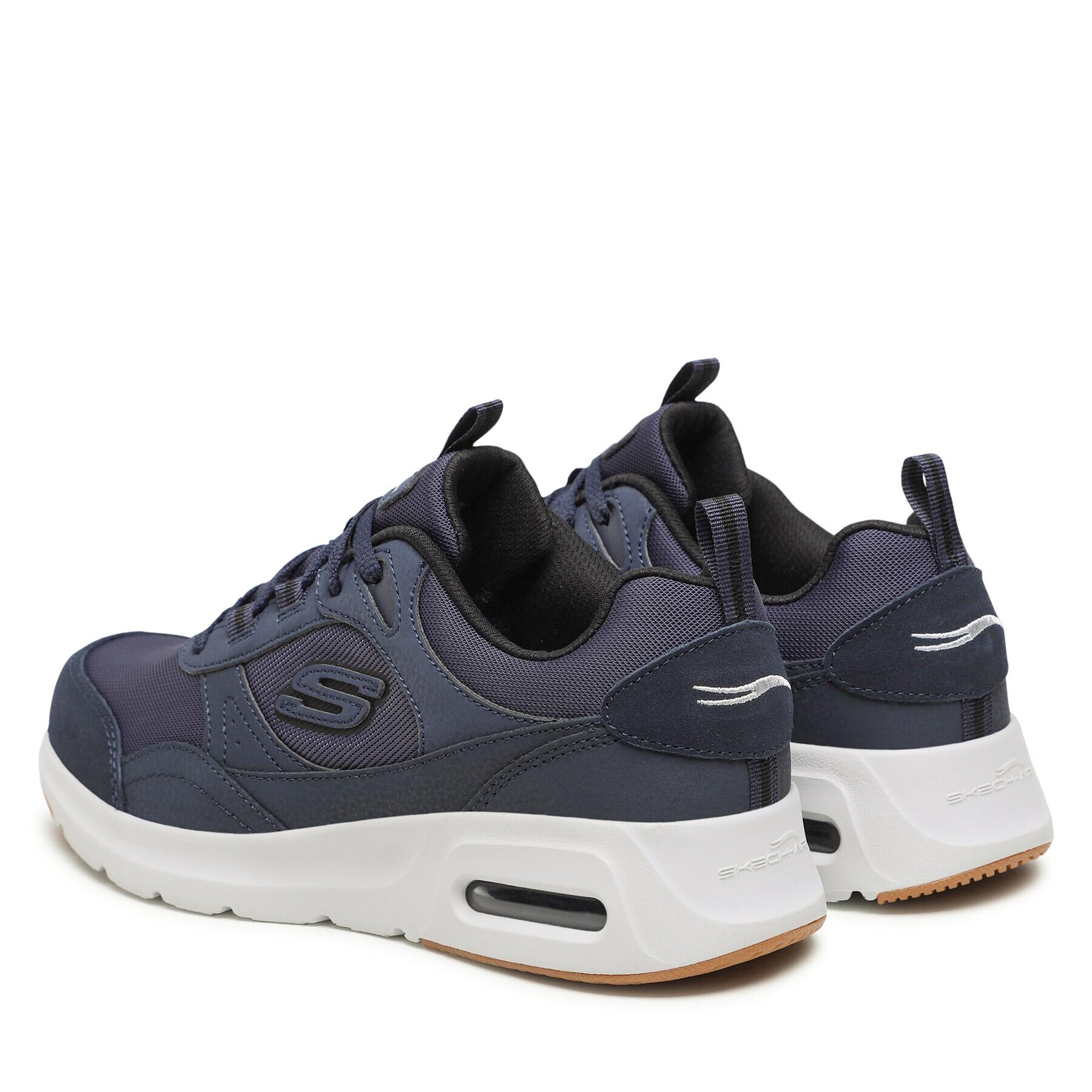 Skechers Сникърси Skech-Air Court Homegrown 232646/NVBK Син - Pepit.bg