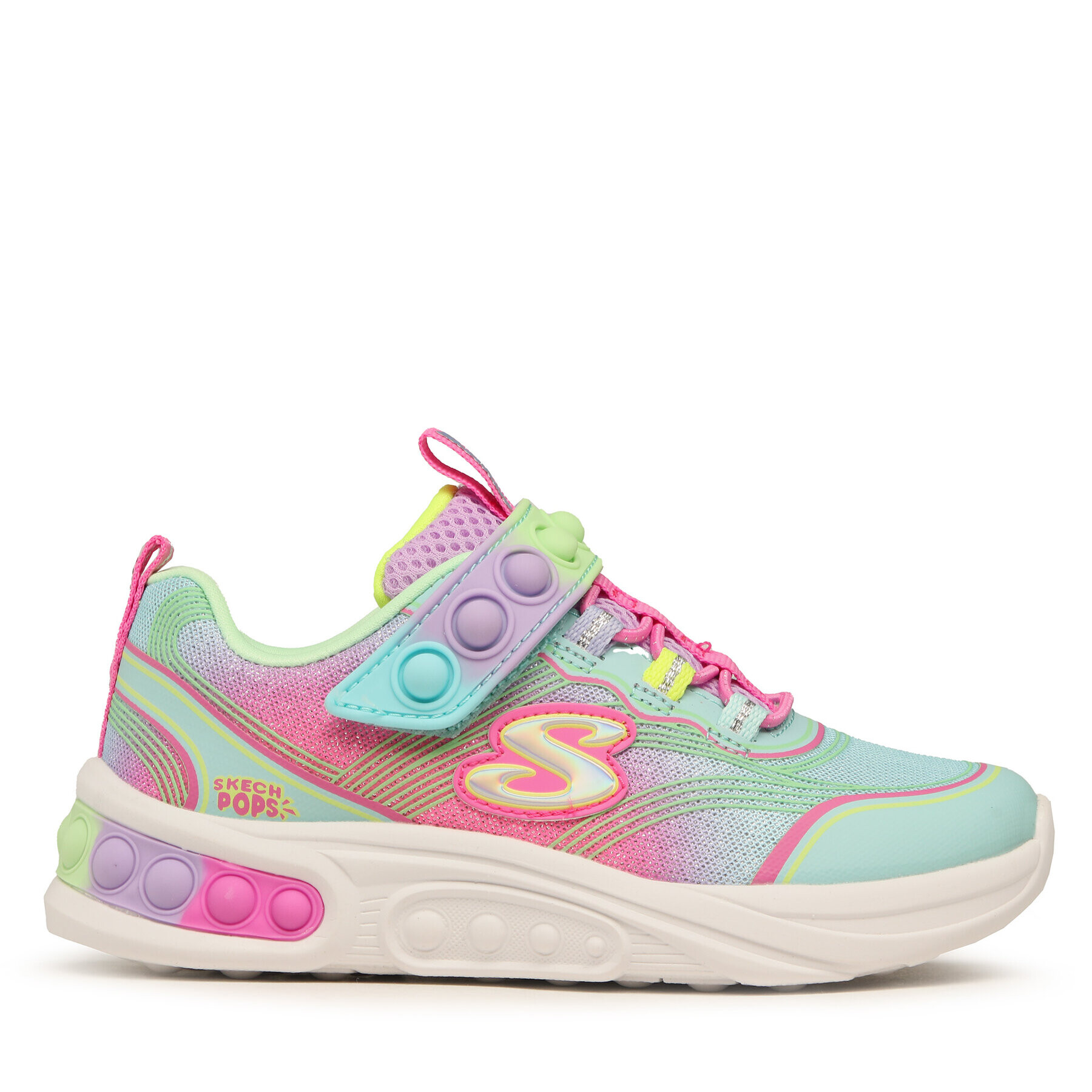 Skechers Сникърси Skech Pops 303620L/AQMT Цветен - Pepit.bg