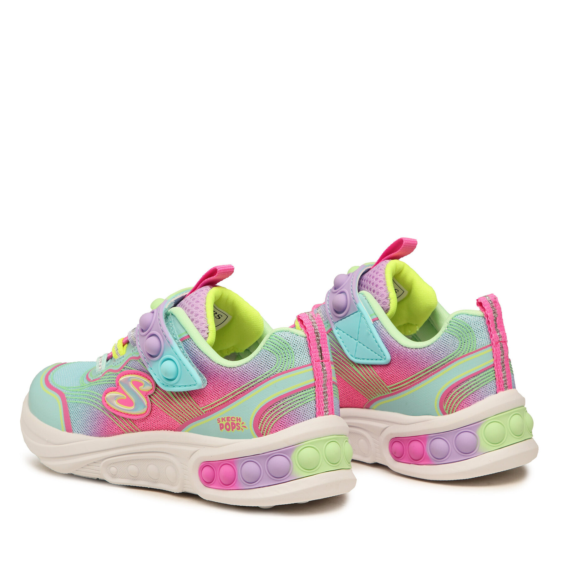 Skechers Сникърси Skech Pops 303620L/AQMT Цветен - Pepit.bg