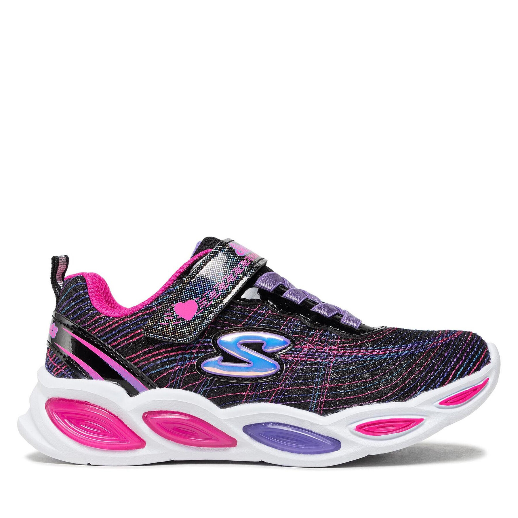 Skechers Сникърси Sparkle Glow 20300L/BKMT Черен - Pepit.bg