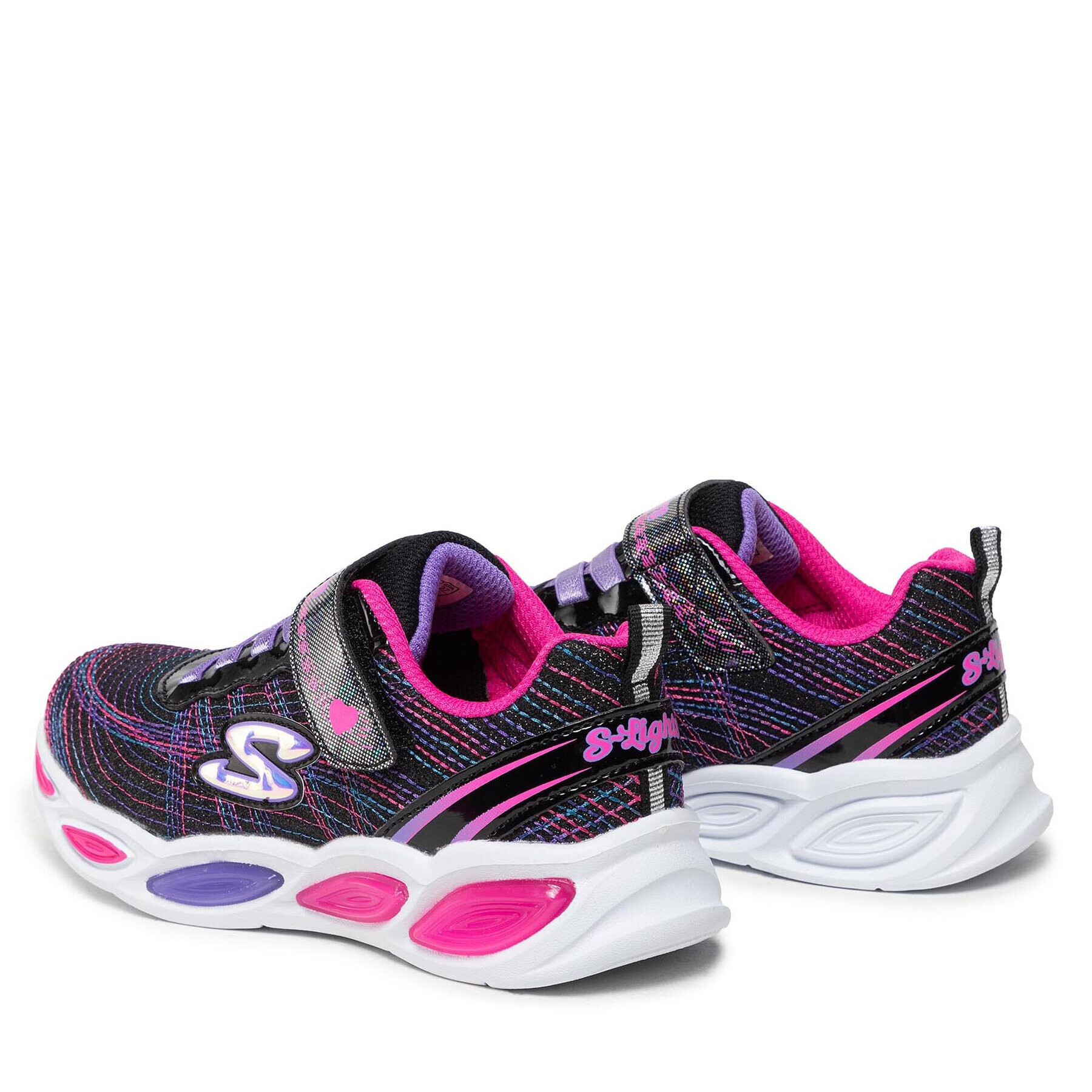 Skechers Сникърси Sparkle Glow 20300L/BKMT Черен - Pepit.bg