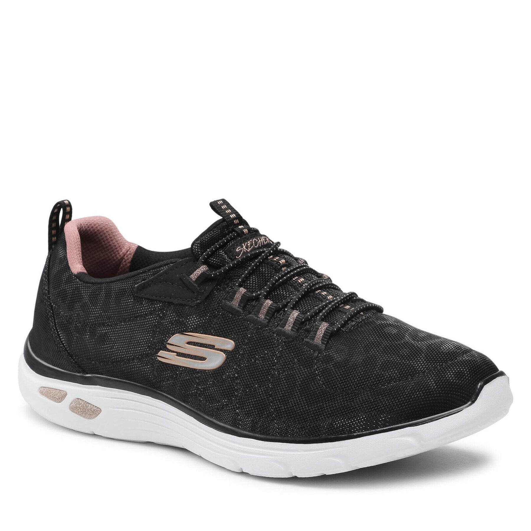 Skechers Сникърси Spotted 12825/BKRG Черен - Pepit.bg