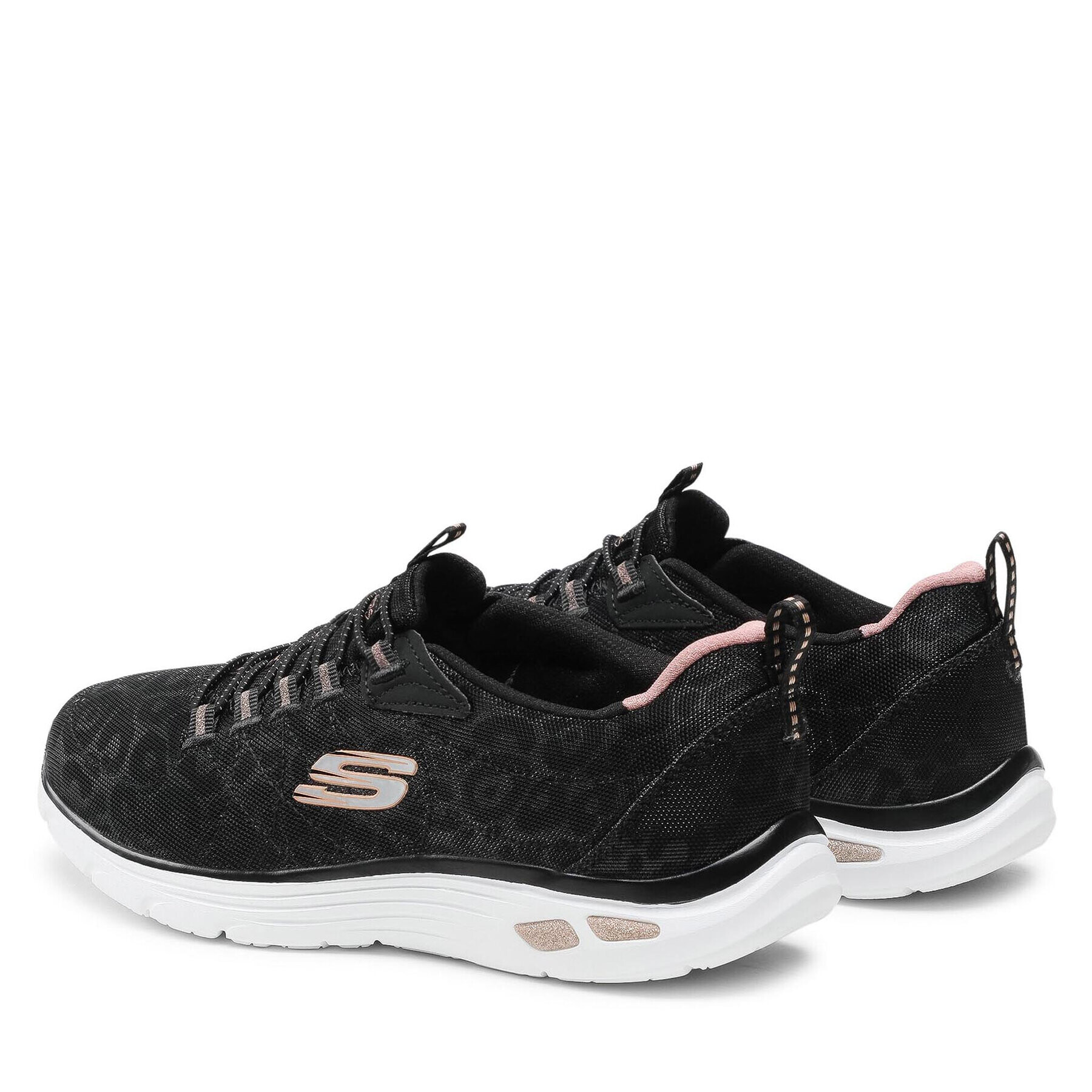 Skechers Сникърси Spotted 12825/BKRG Черен - Pepit.bg