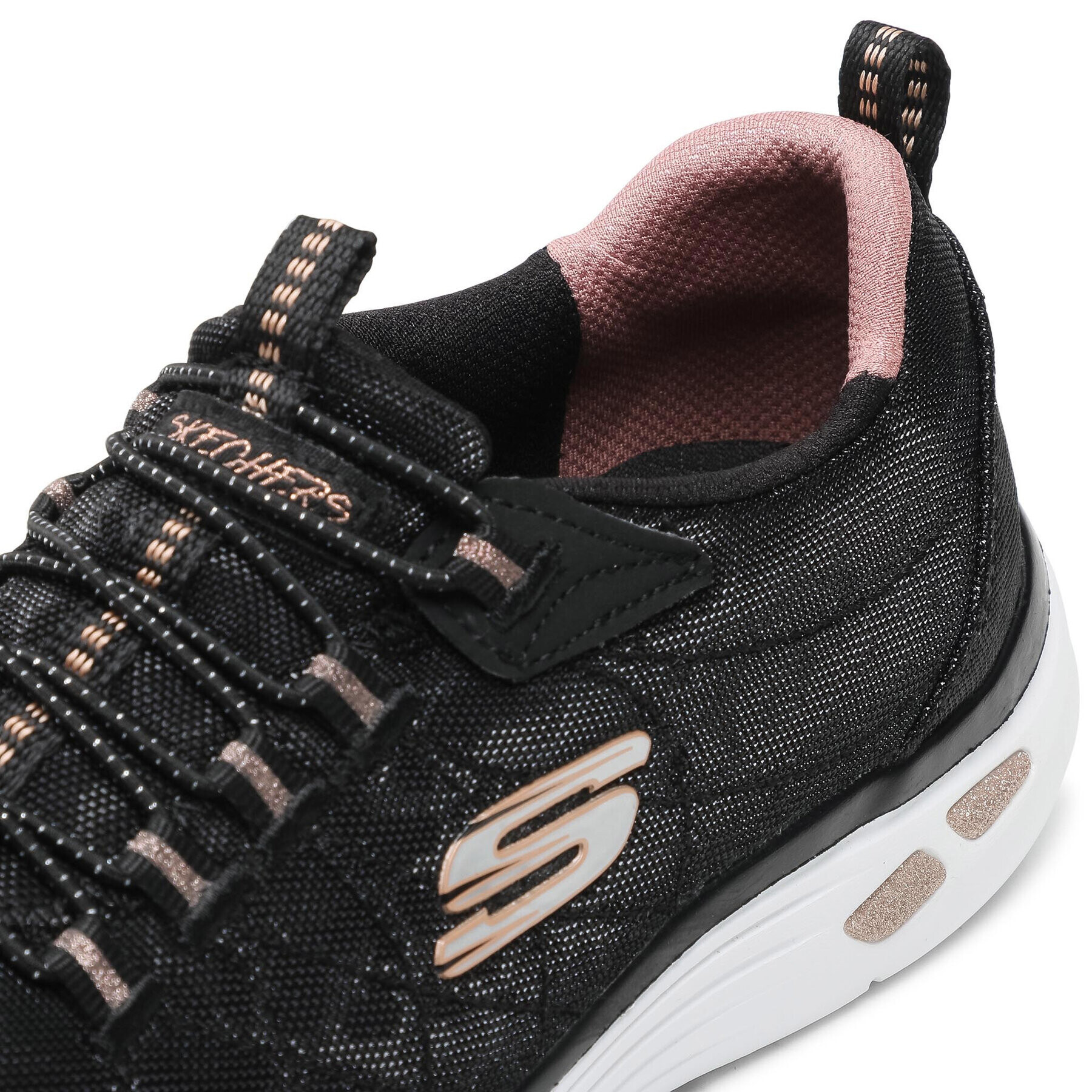 Skechers Сникърси Spotted 12825/BKRG Черен - Pepit.bg