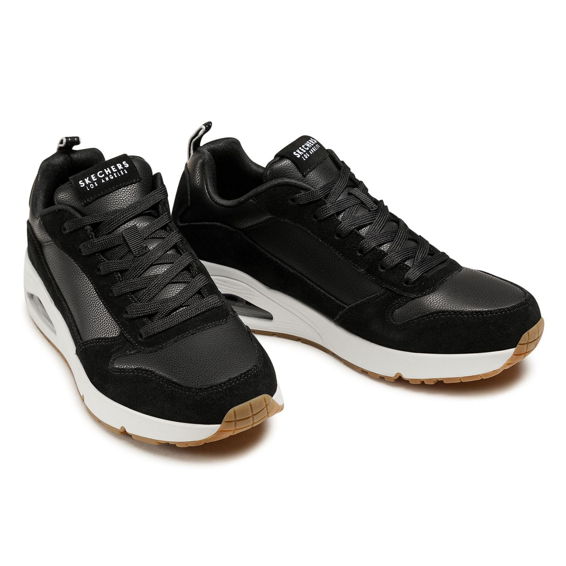 Skechers Сникърси Stacre 52468/BKW Черен - Pepit.bg