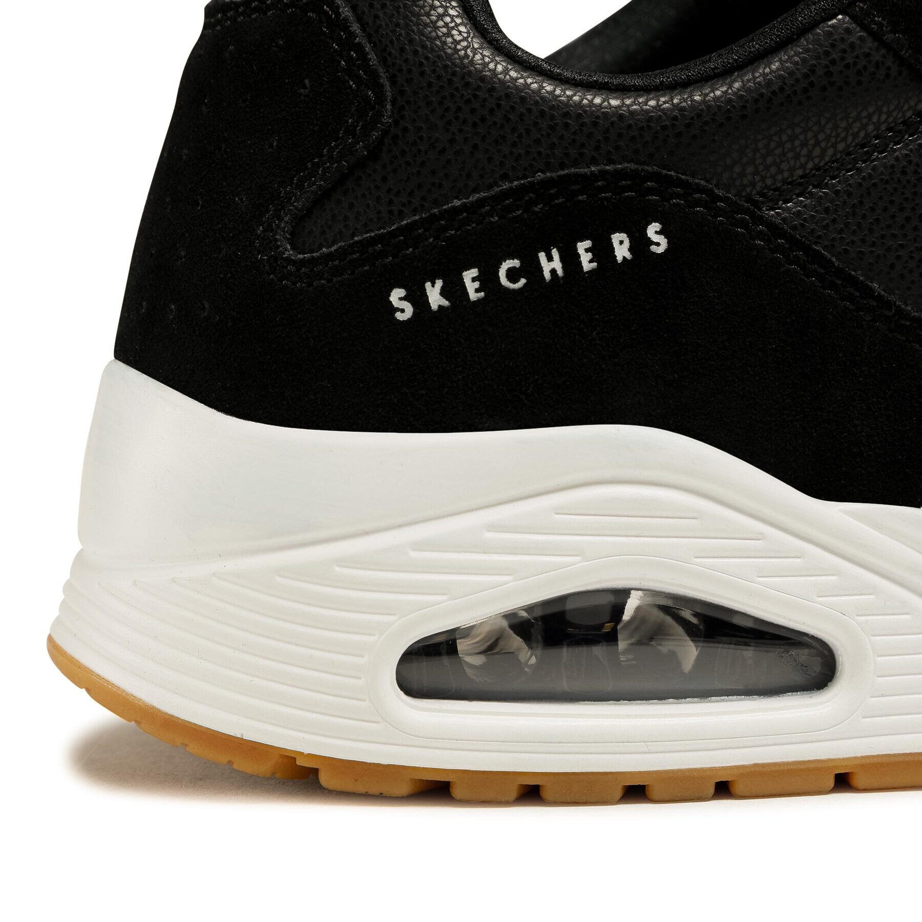 Skechers Сникърси Stacre 52468/BKW Черен - Pepit.bg