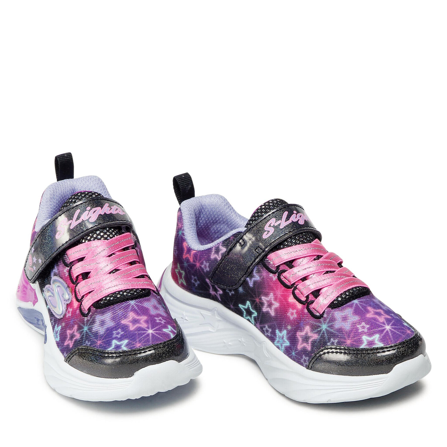 Skechers Сникърси Star Sparks 302324L/BKMT Виолетов - Pepit.bg