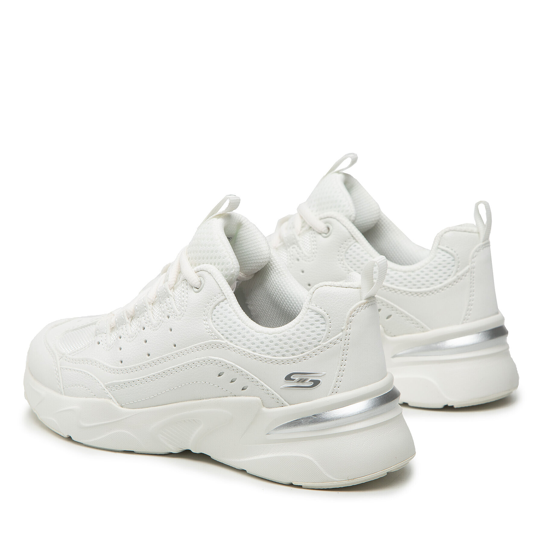 Skechers Сникърси Star Strikez 117355/OFWT Бял - Pepit.bg