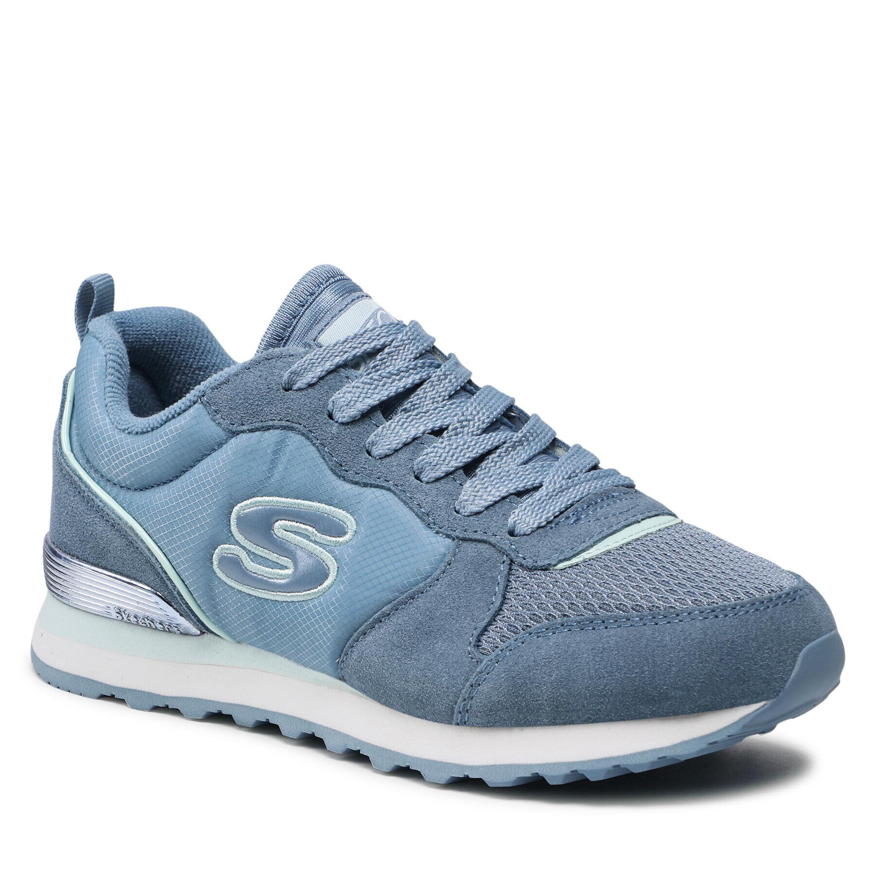 Skechers Сникърси Step N Fly 155287/SLT Син - Pepit.bg