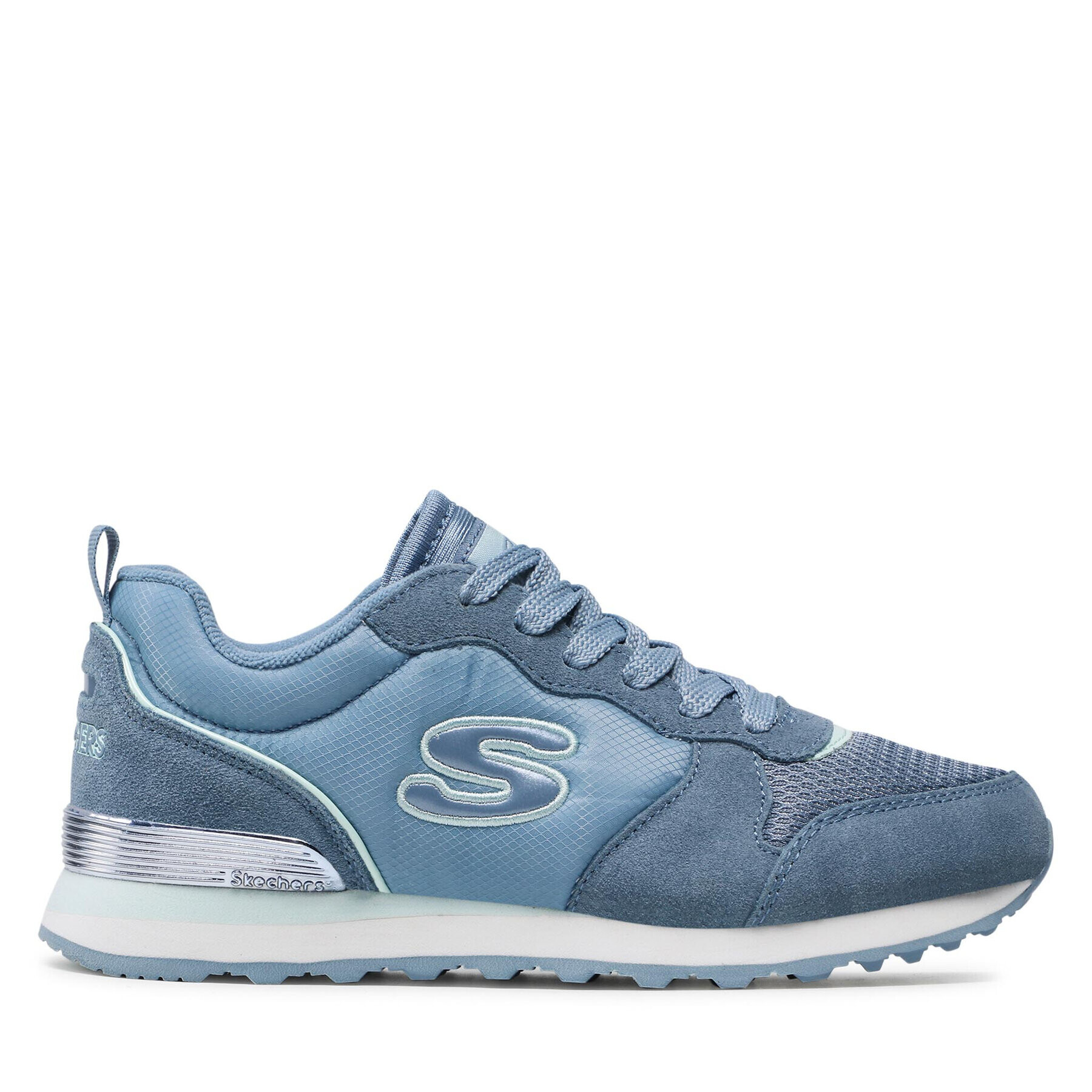 Skechers Сникърси Step N Fly 155287/SLT Син - Pepit.bg