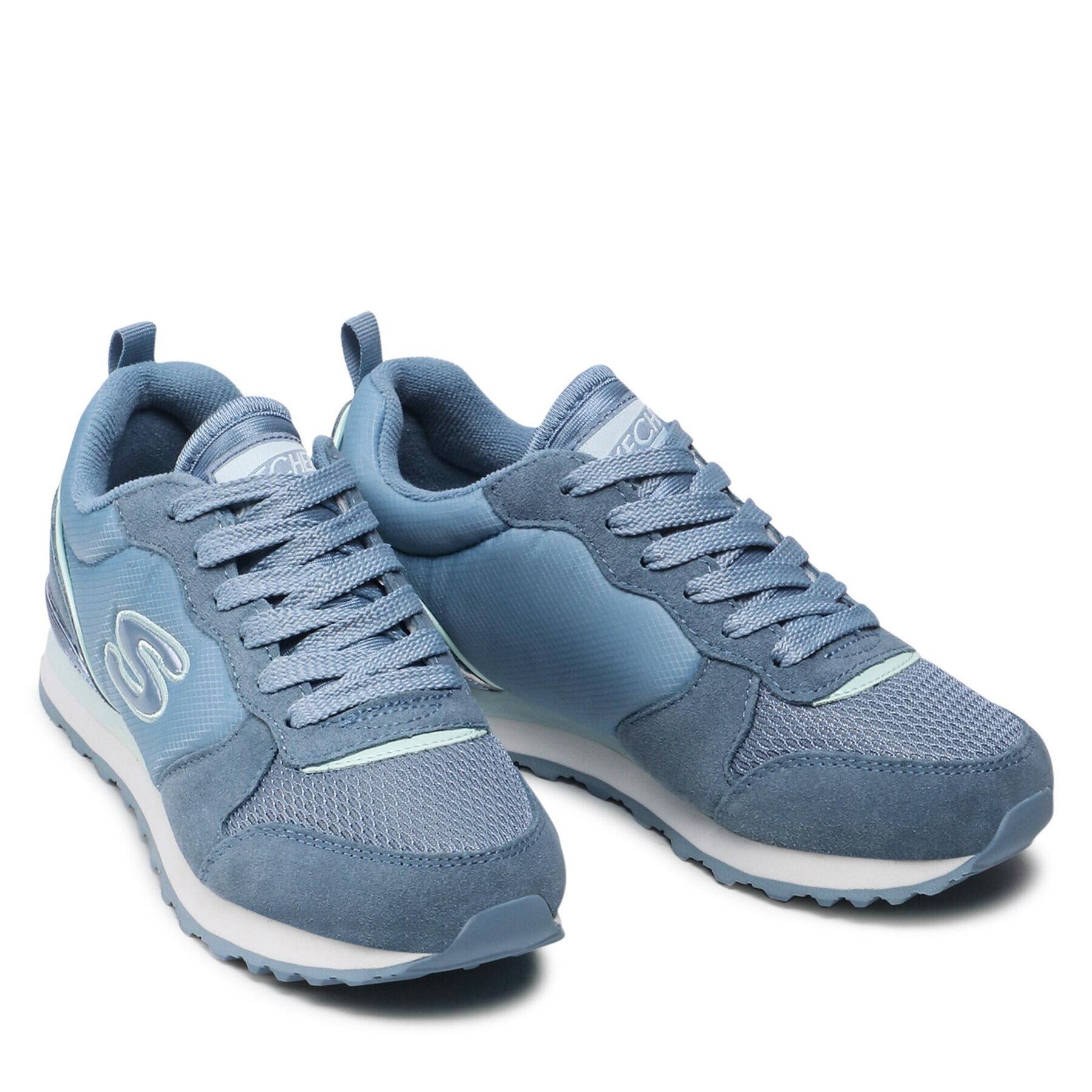 Skechers Сникърси Step N Fly 155287/SLT Син - Pepit.bg