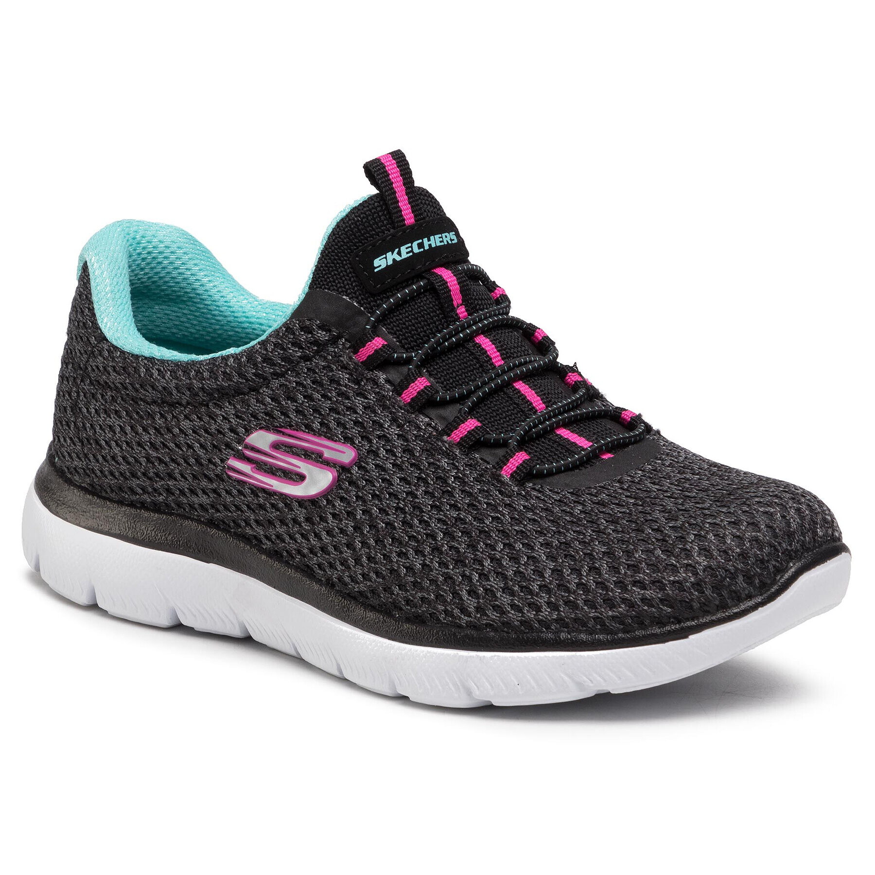 Skechers Сникърси Striding 12986/BBLP Черен - Pepit.bg