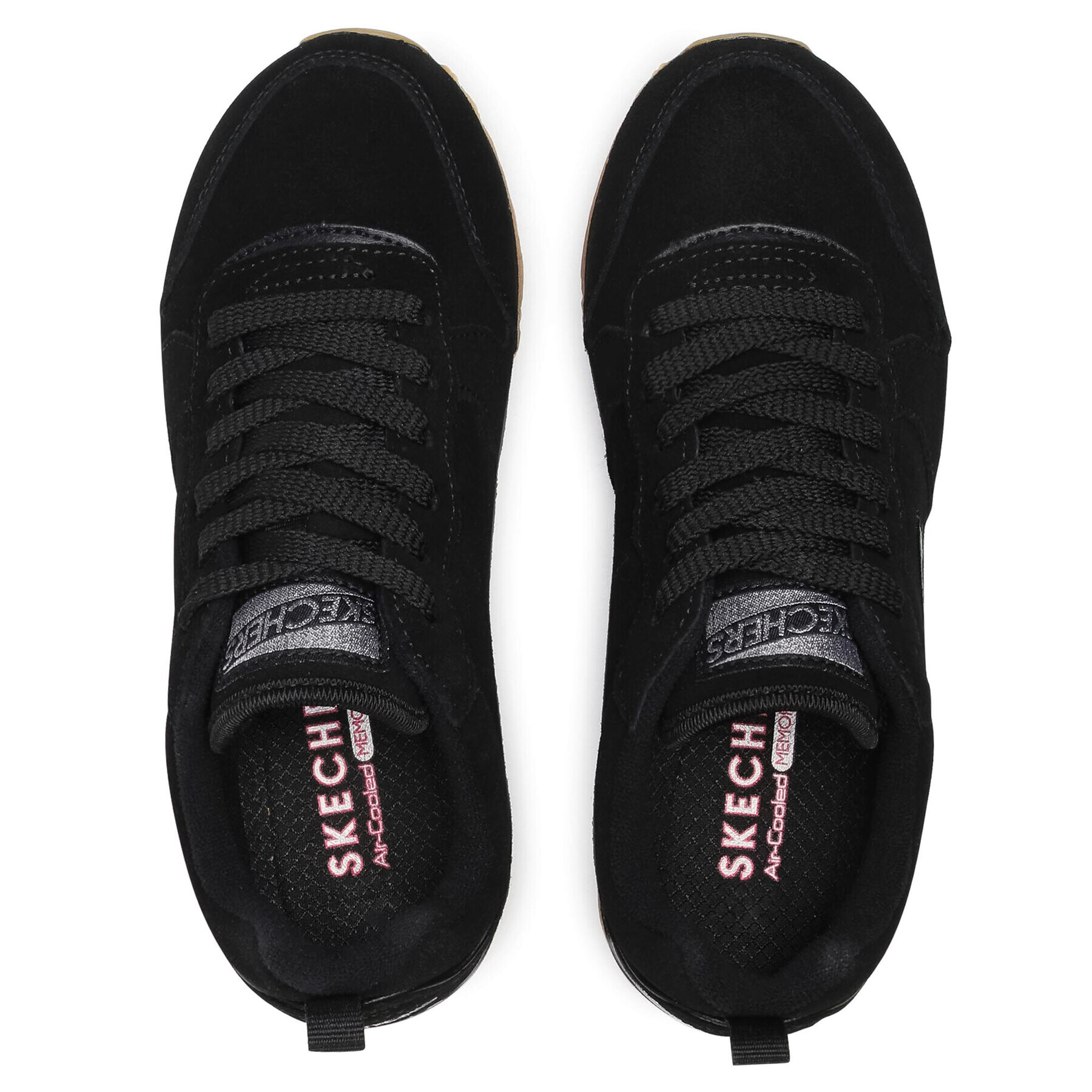 Skechers Сникърси Suede Eaze 155286/BBK Черен - Pepit.bg