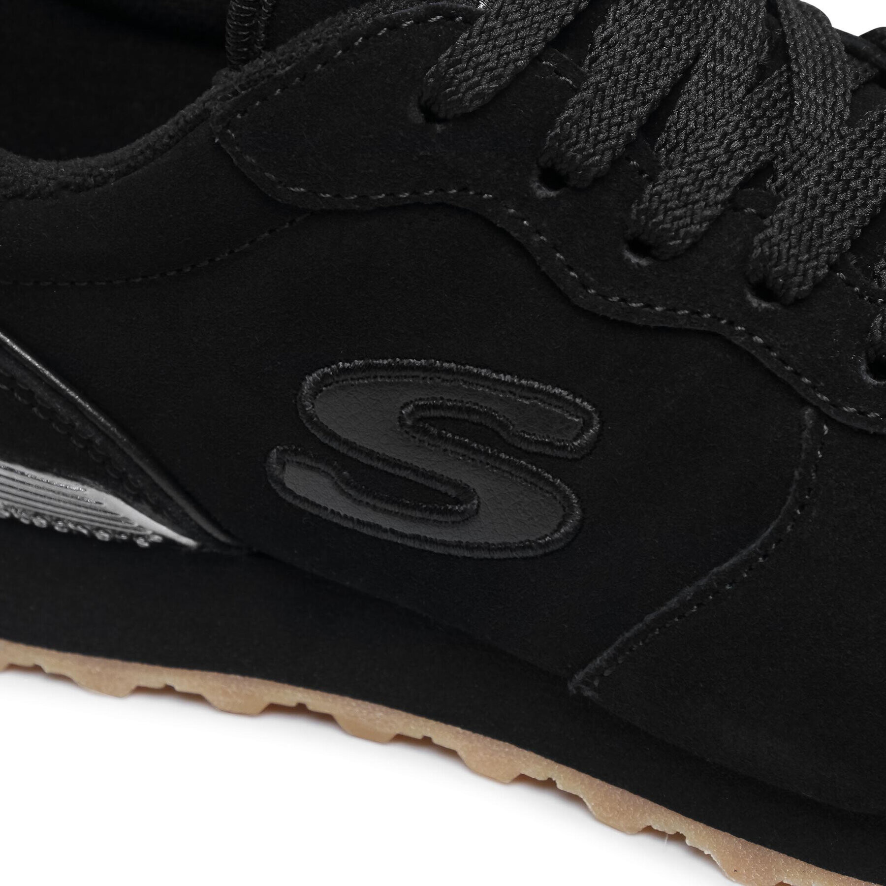 Skechers Сникърси Suede Eaze 155286/BBK Черен - Pepit.bg