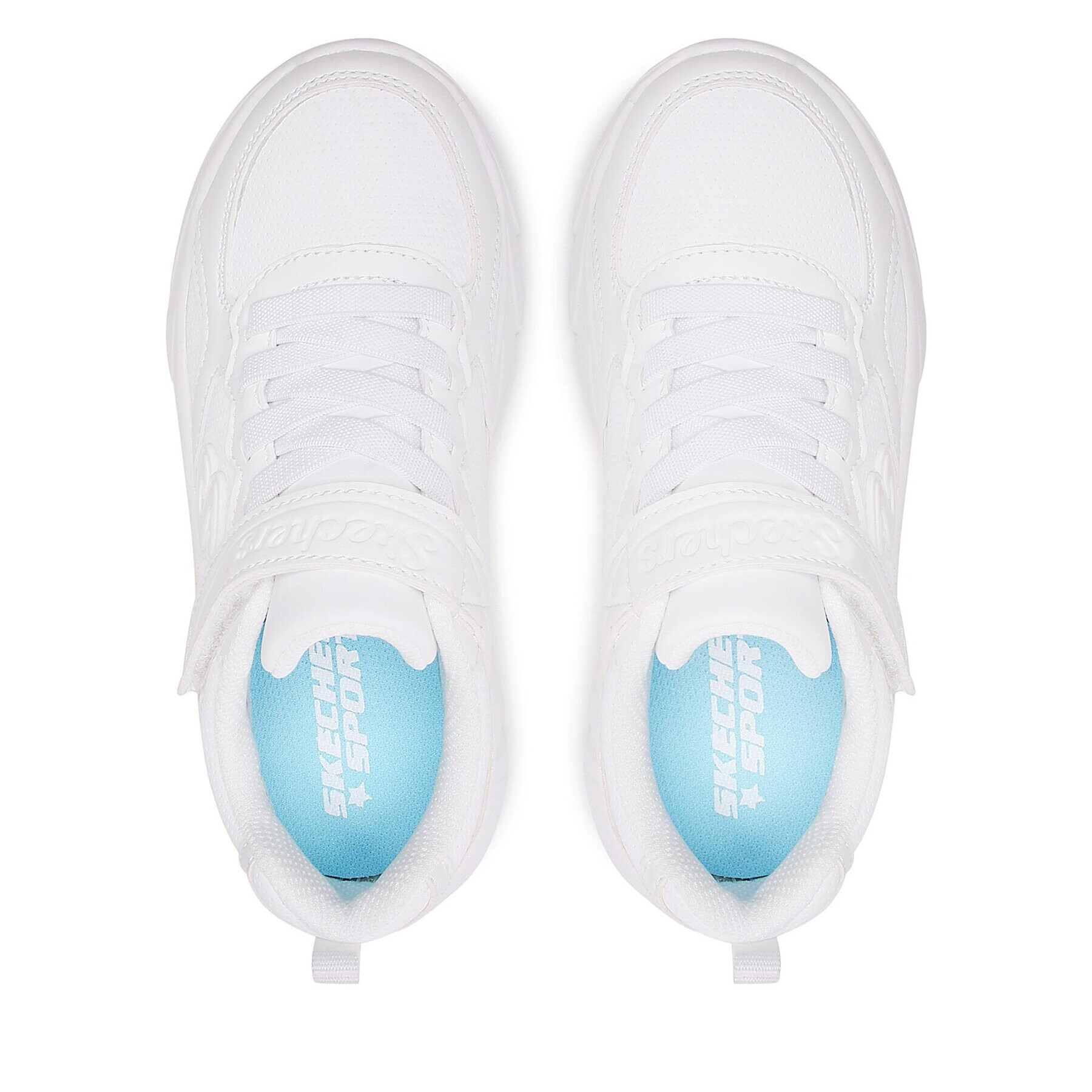 Skechers Сникърси Tardy Time 302615L/WHT Бял - Pepit.bg