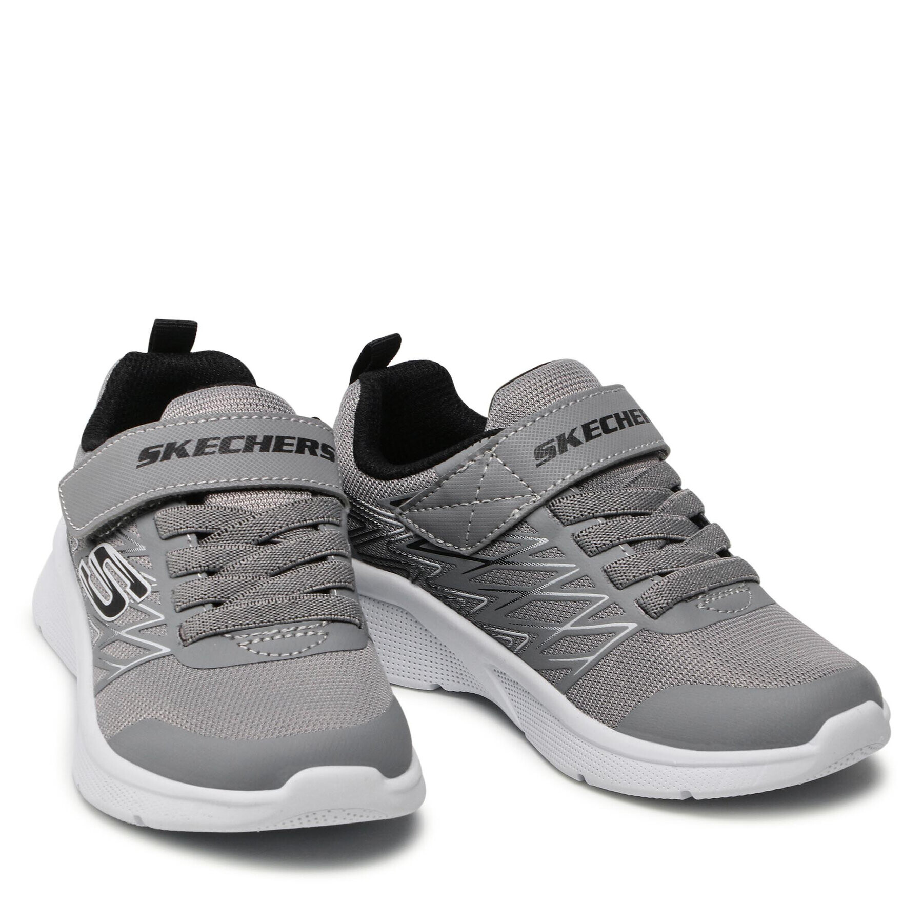 Skechers Сникърси Texlor 403770L/GYBK Сив - Pepit.bg