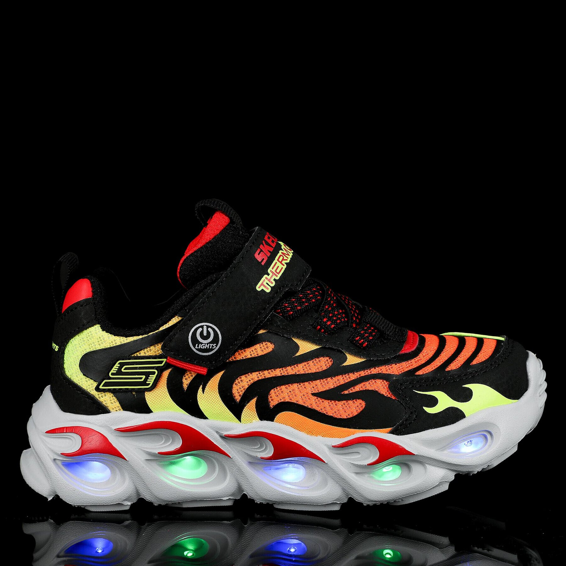 Skechers Сникърси Thermo Flash 400106L/BKRD Оранжев - Pepit.bg