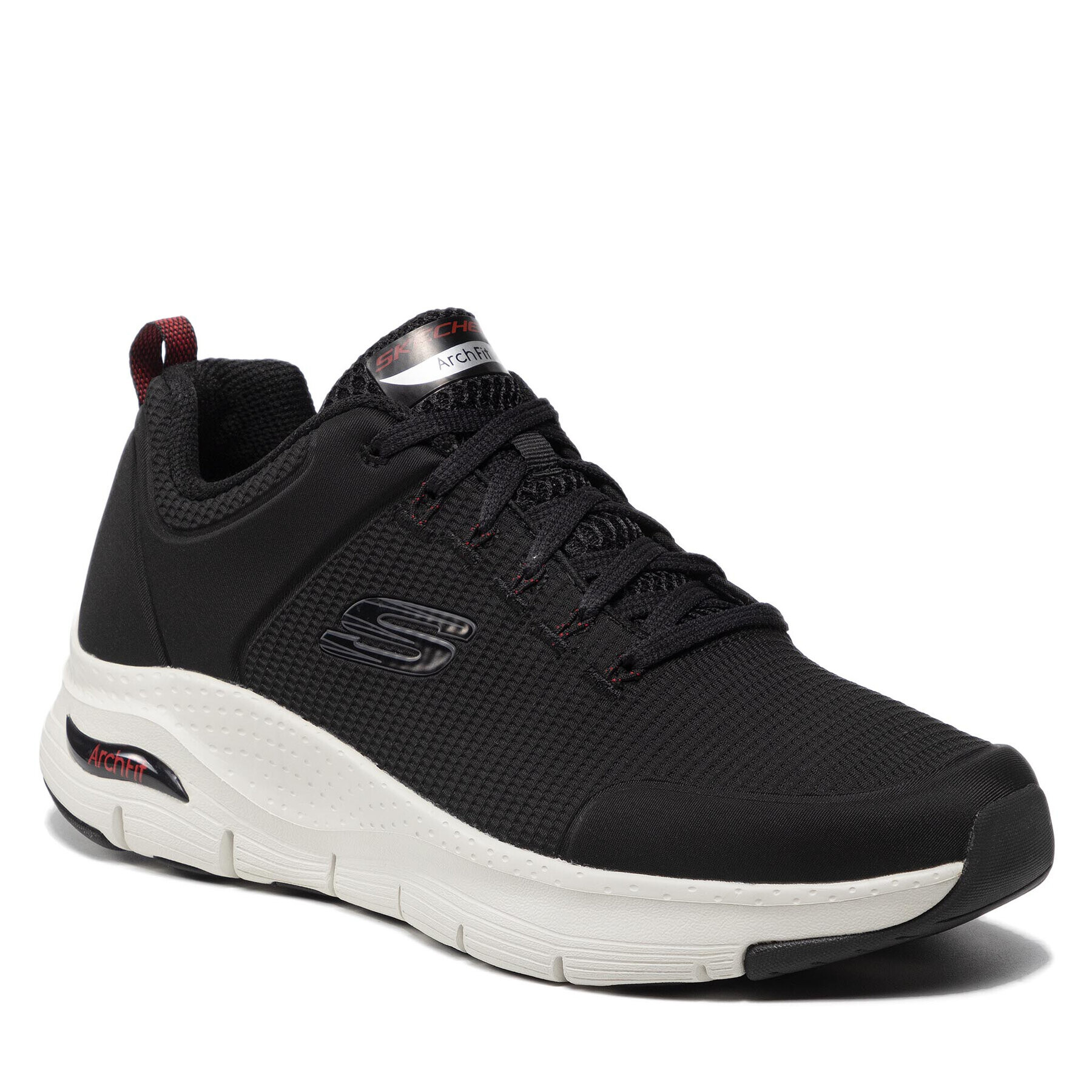 Skechers Сникърси Titan 232200/BKW Черен - Pepit.bg