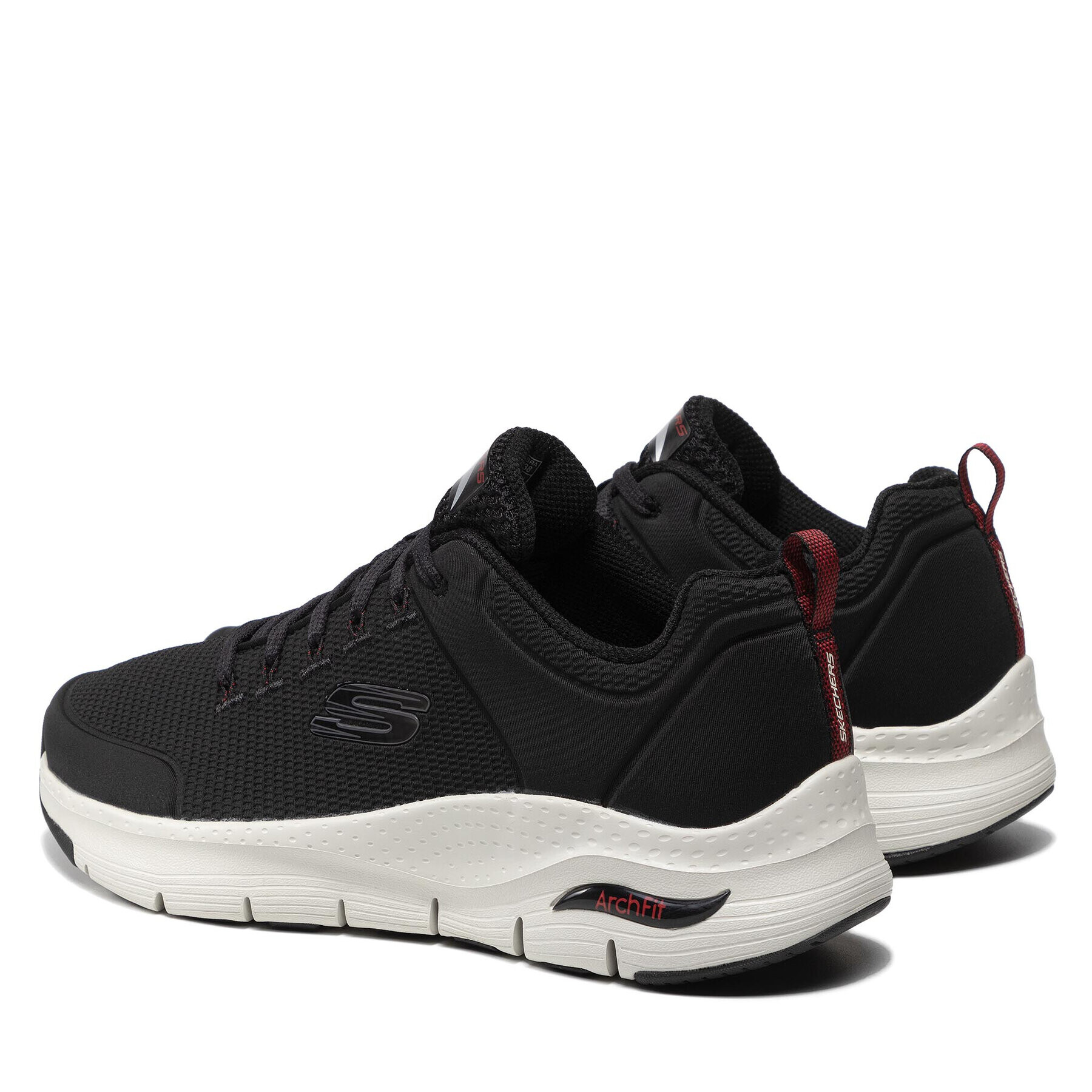 Skechers Сникърси Titan 232200/BKW Черен - Pepit.bg