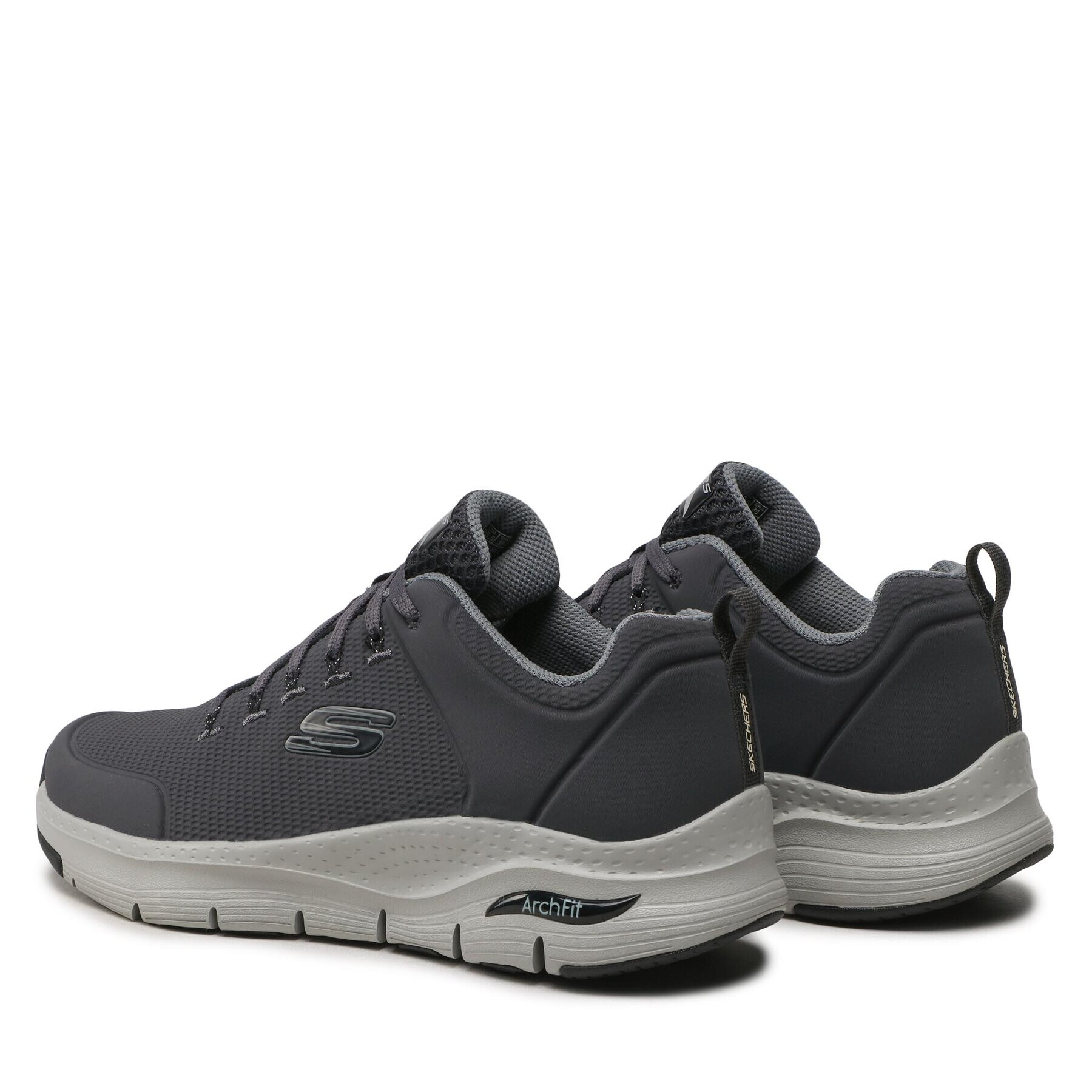 Skechers Сникърси Titan 232200-CHAR Сив - Pepit.bg