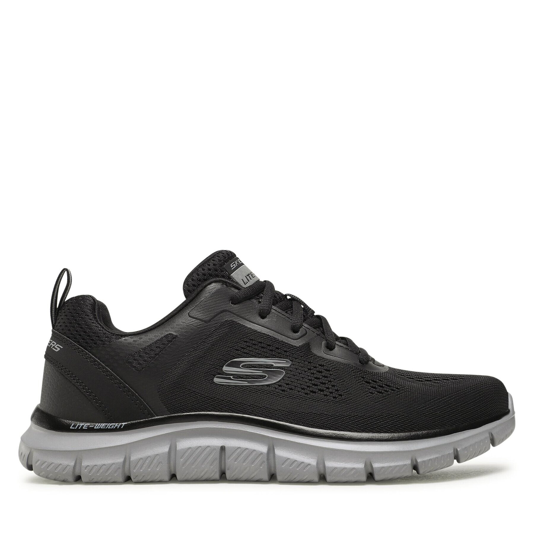 Skechers Сникърси Track Broader 232698/BKCC Черен - Pepit.bg