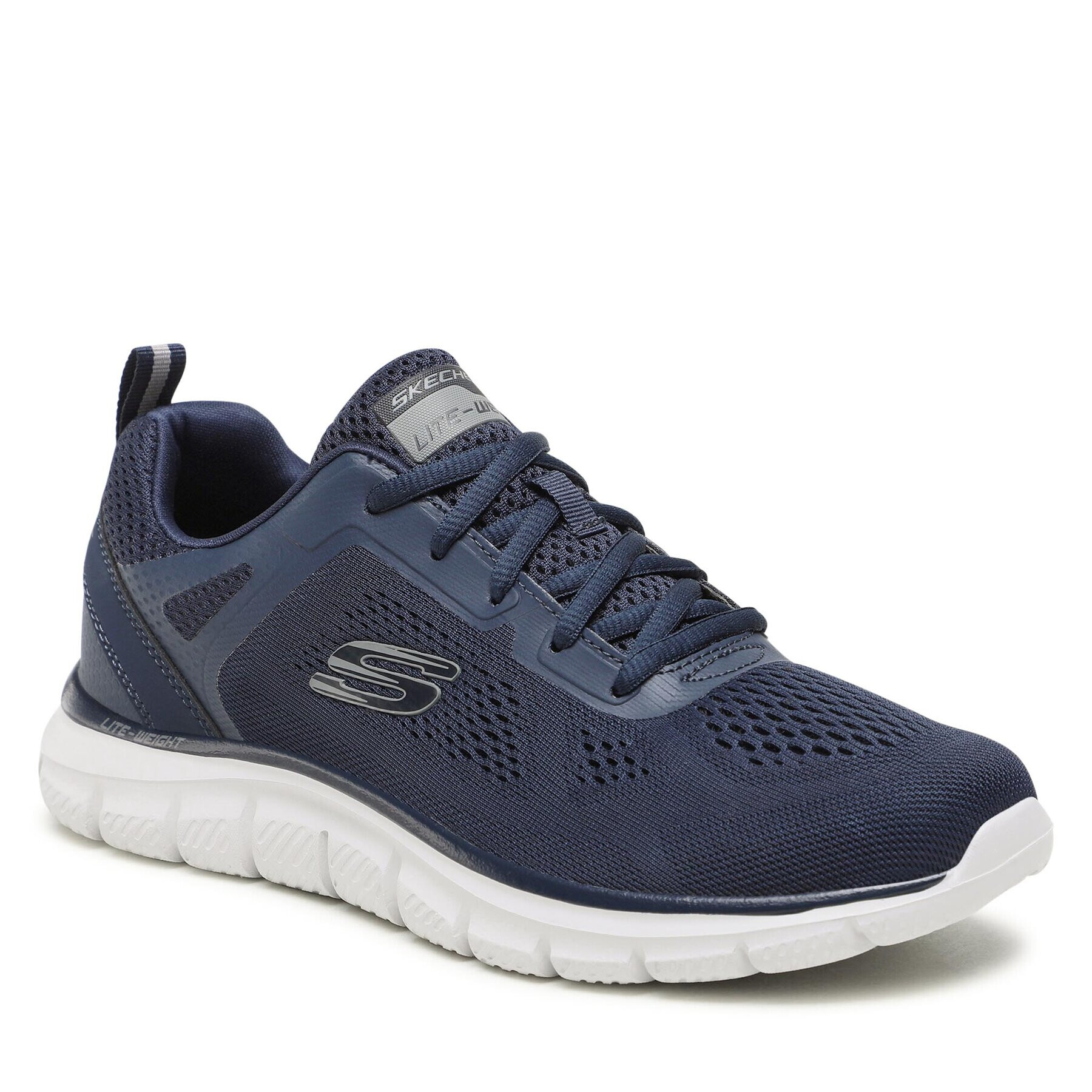Skechers Сникърси Track Broader 232698/NVY Син - Pepit.bg