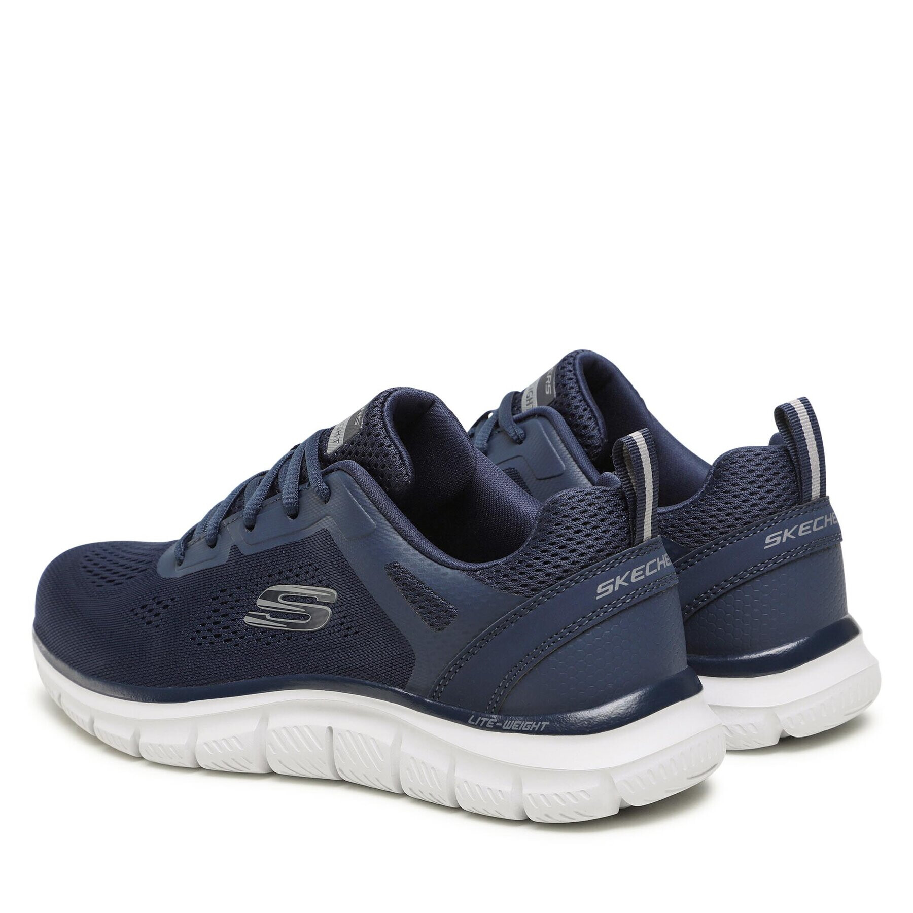 Skechers Сникърси Track Broader 232698/NVY Син - Pepit.bg